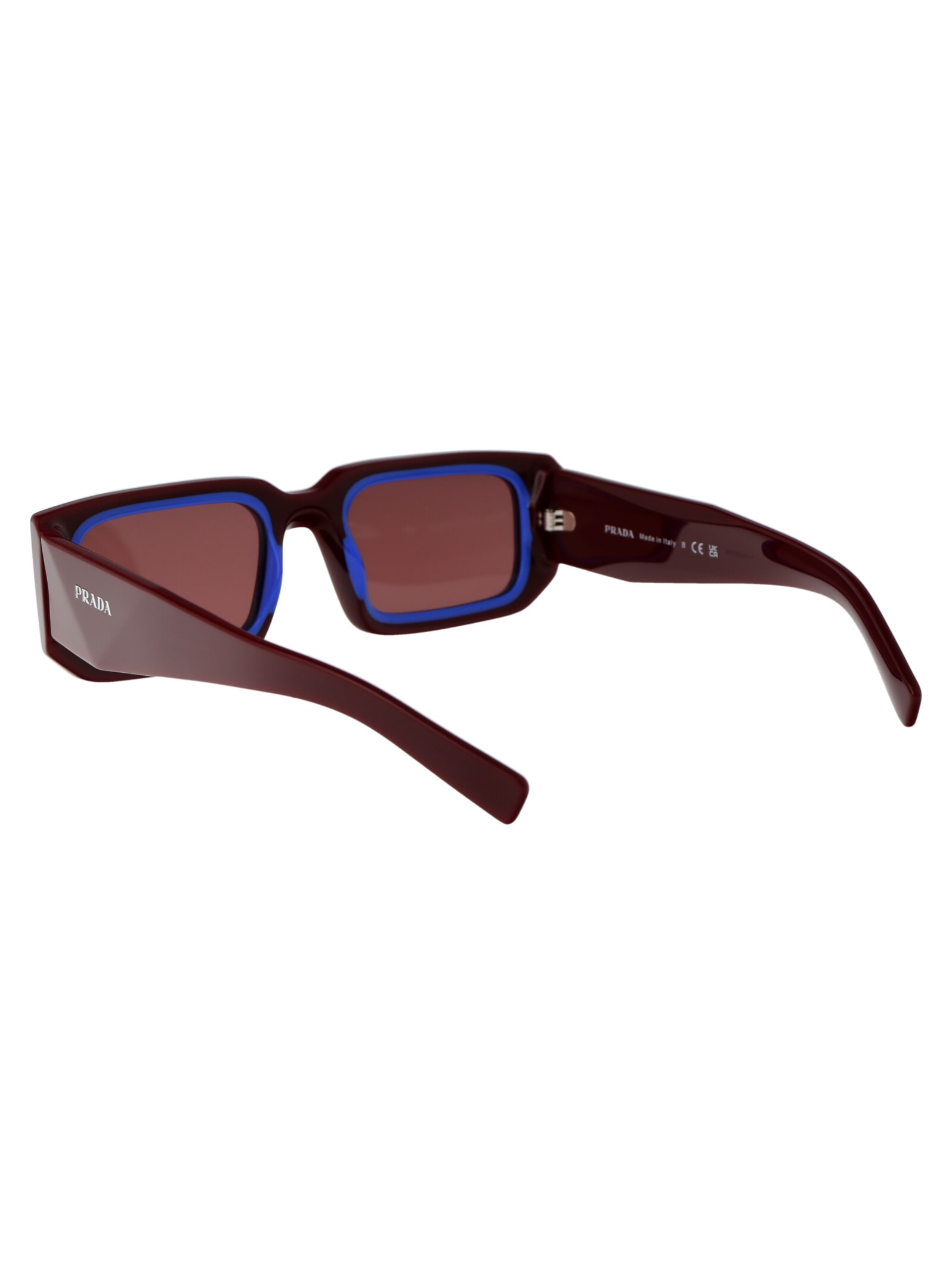 Shop Prada 0pr 06ys Sunglasses In 16m08s Etruscan/blue