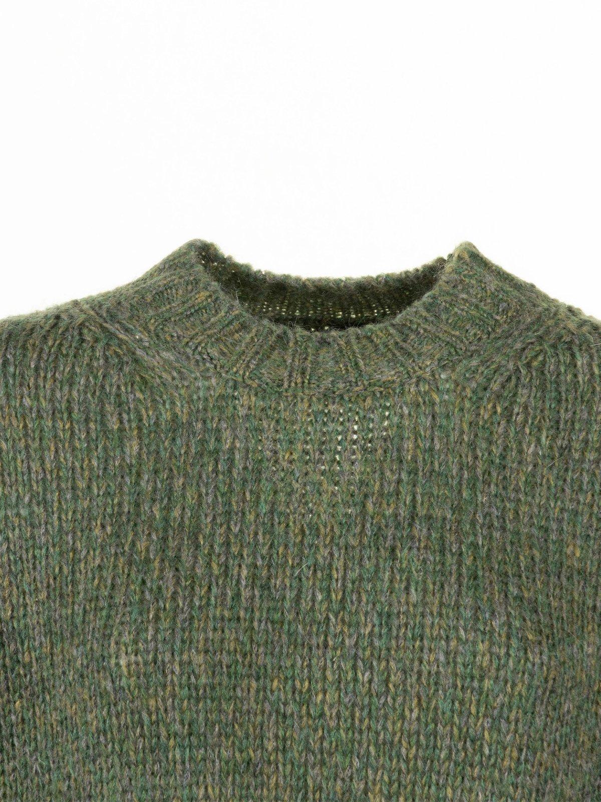 Weekend Max Mara Melange Green Acrylic Blend Dionigi Sweater In Green