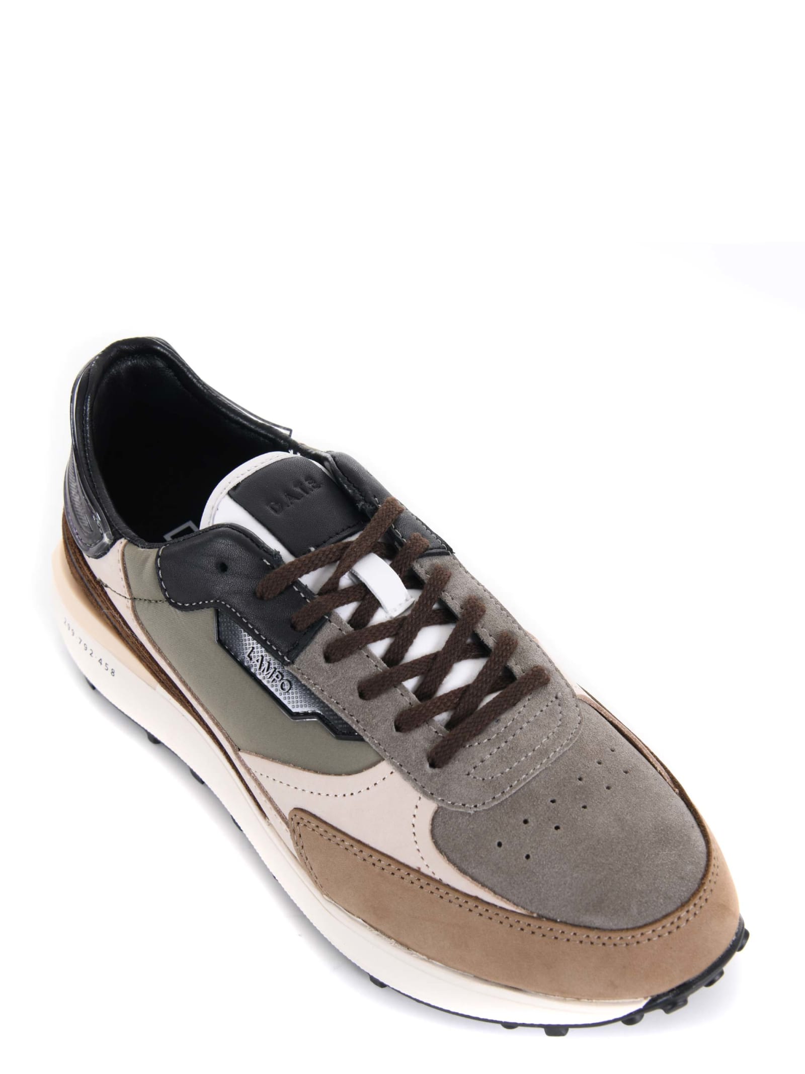 Shop Date D.a.t.e. Sneakers In Grigio/beige