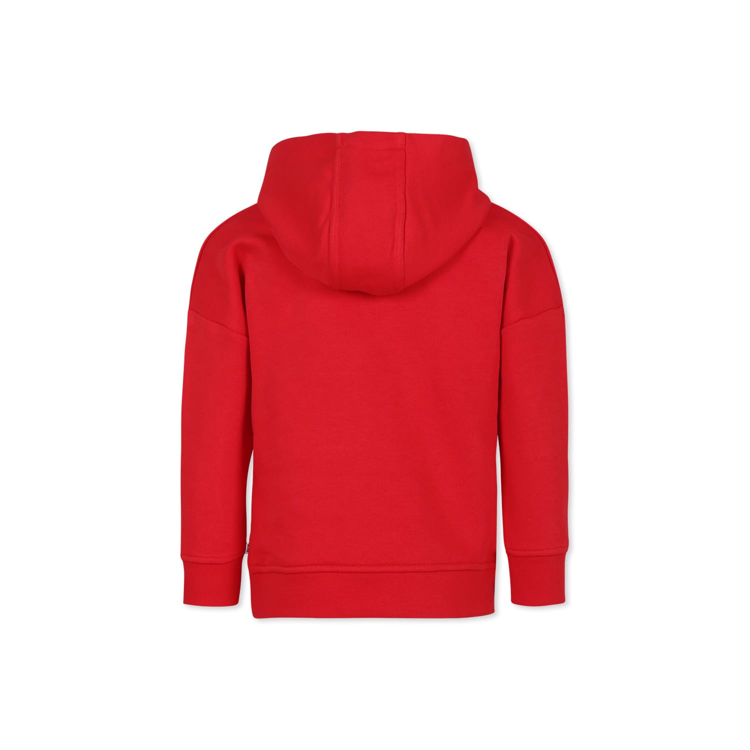 Hugo Boss Red Sweatshirt For Boy With Logo In Red