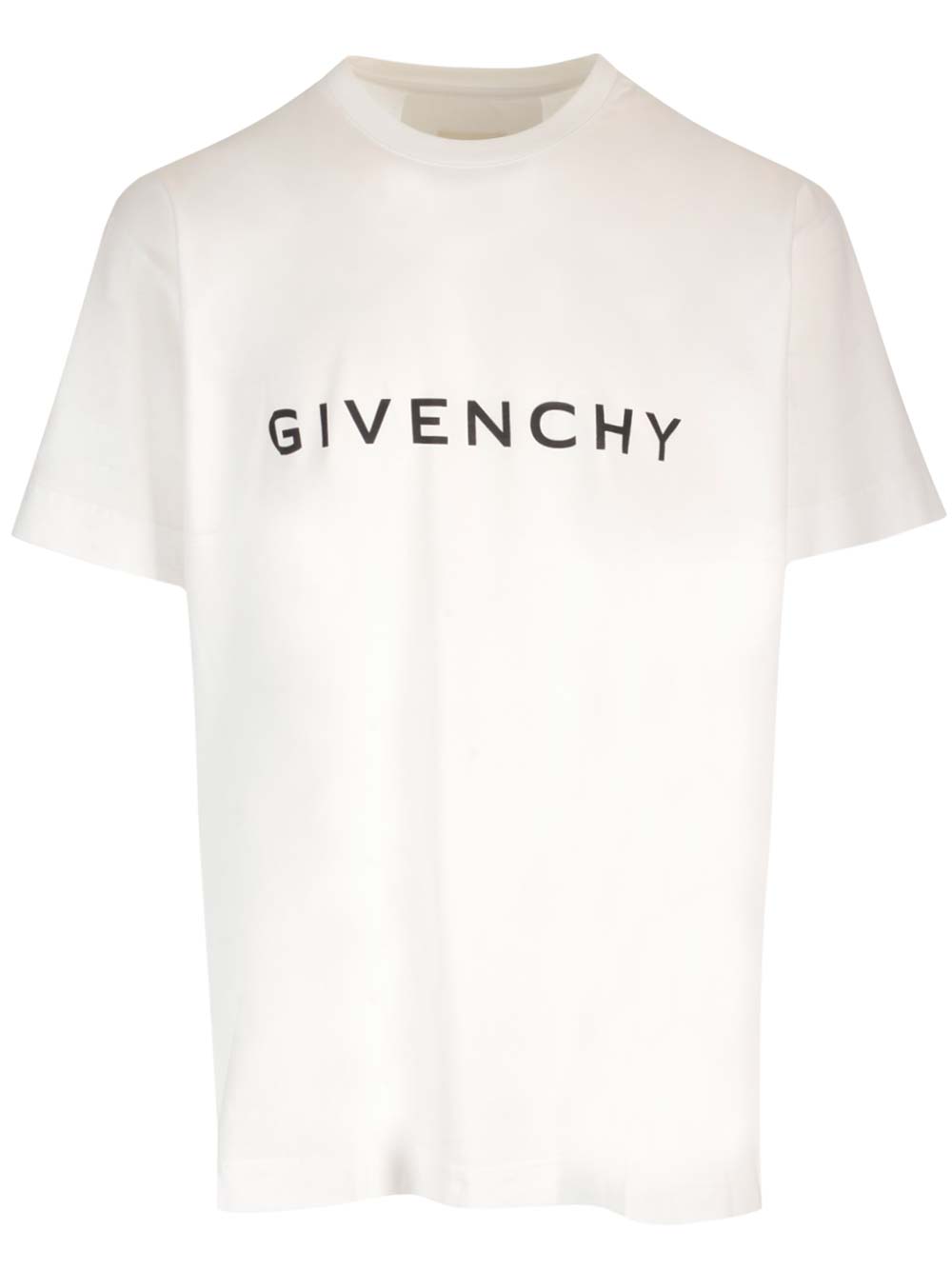 Shop Givenchy White T-shirt With Logo