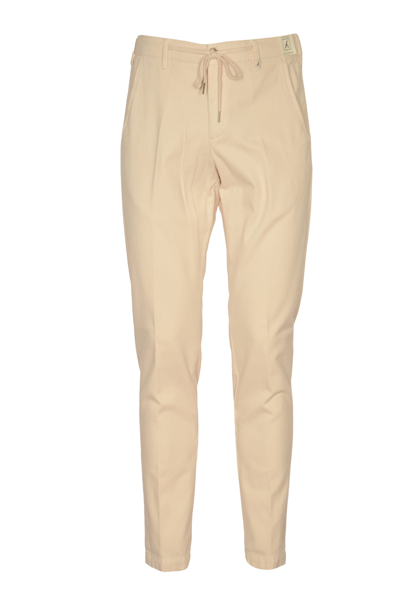 Shop Myths Laced Trousers In Cream