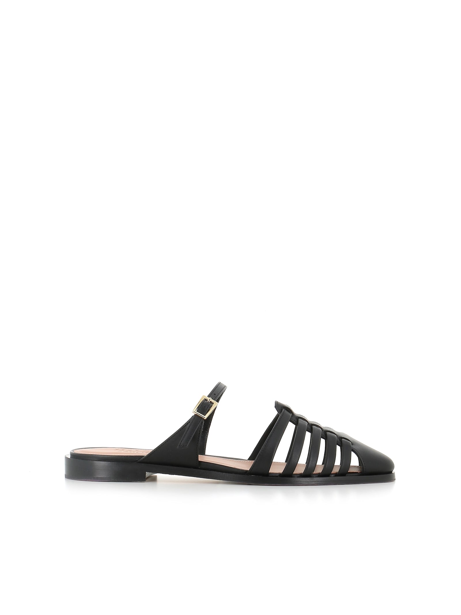 Malone Souliers Eleonora Mules In Black