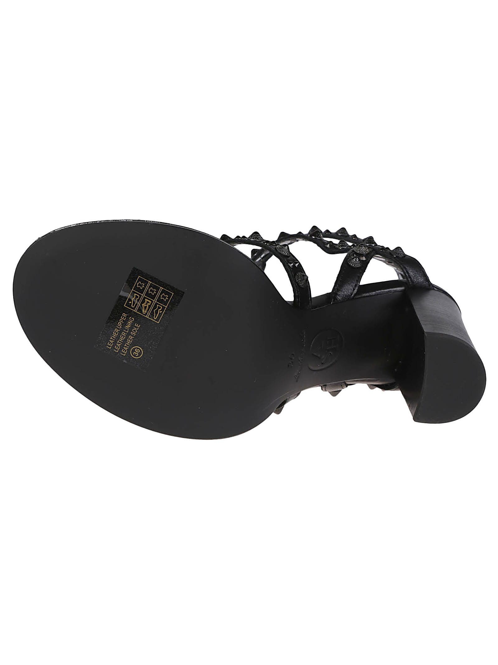 Shop Ash Kabukibis Sandals In Black/black