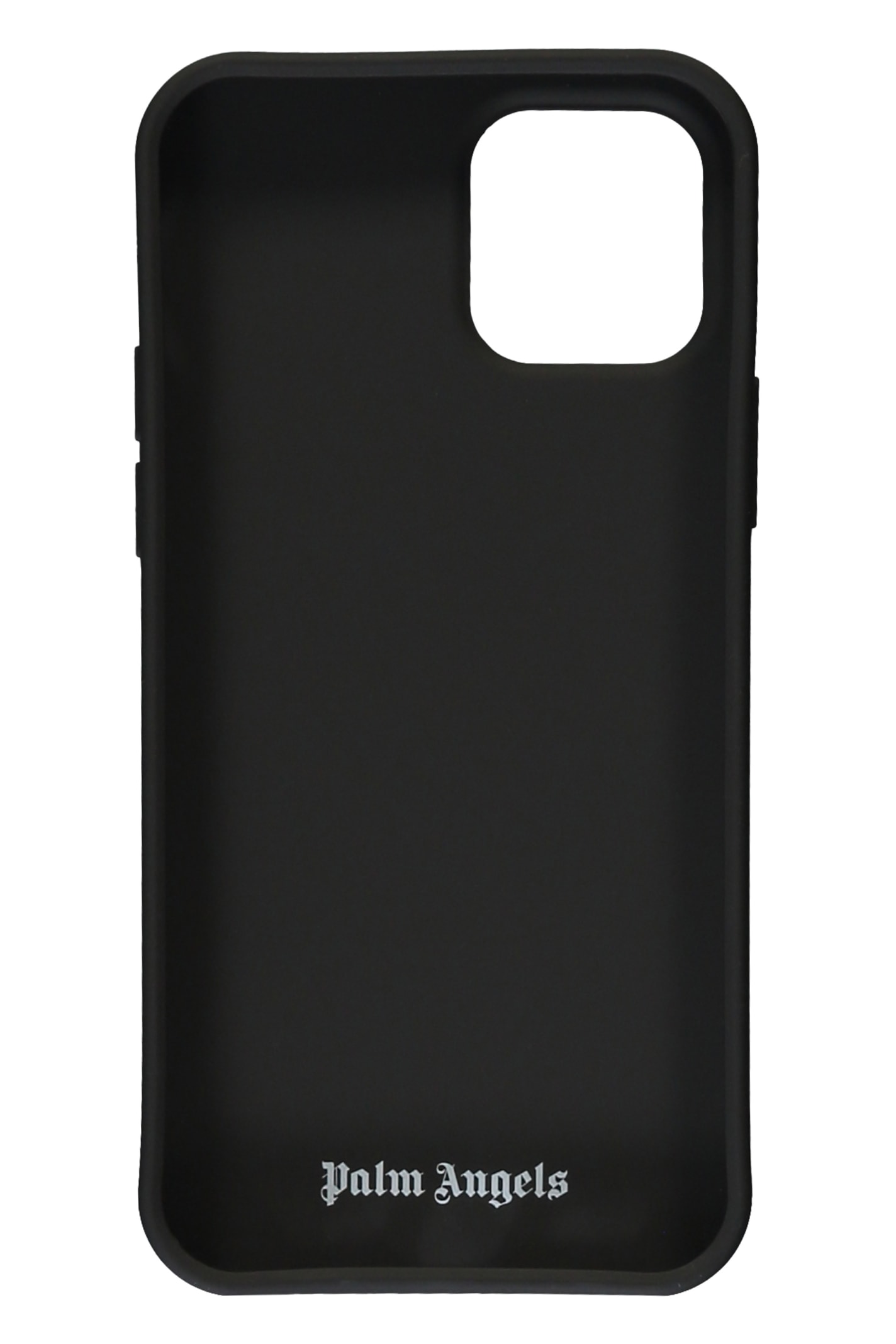 Shop Palm Angels Logo Detail Iphone 12 Case In Black