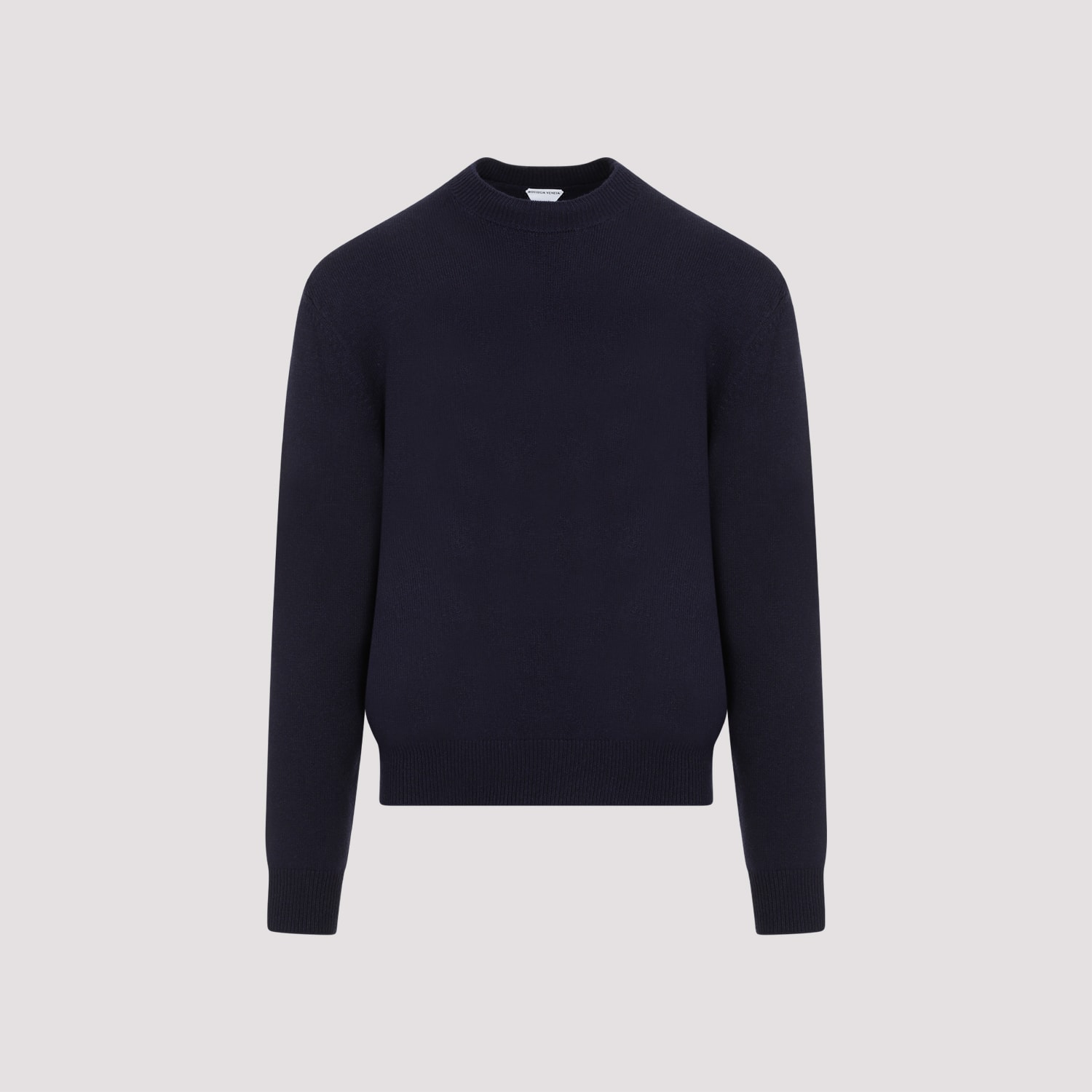 Shop Bottega Veneta Cashmere Pullover In Navy