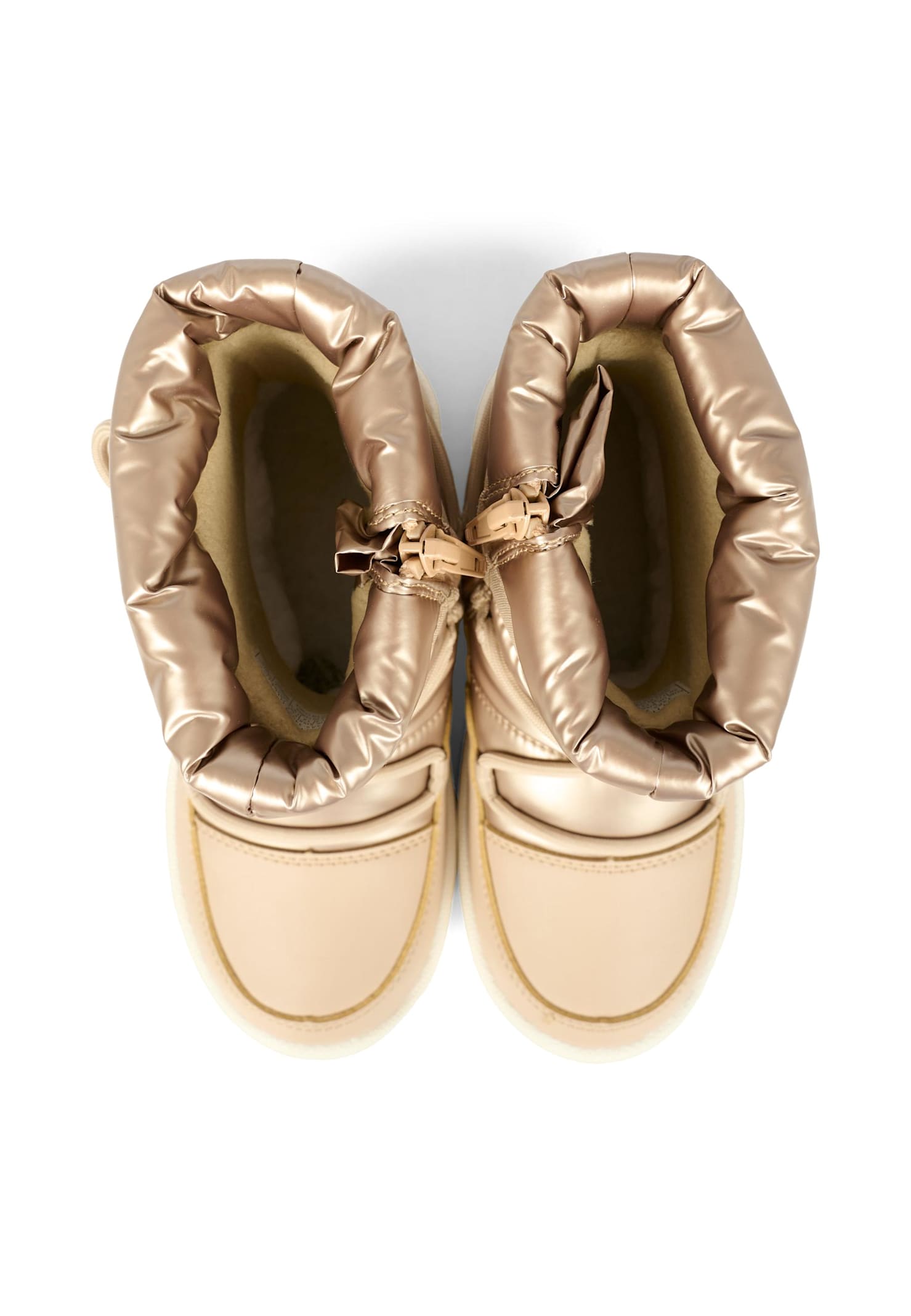 Tommy Hilfiger Pink Snow Boots For Girl With Flag In Neutral