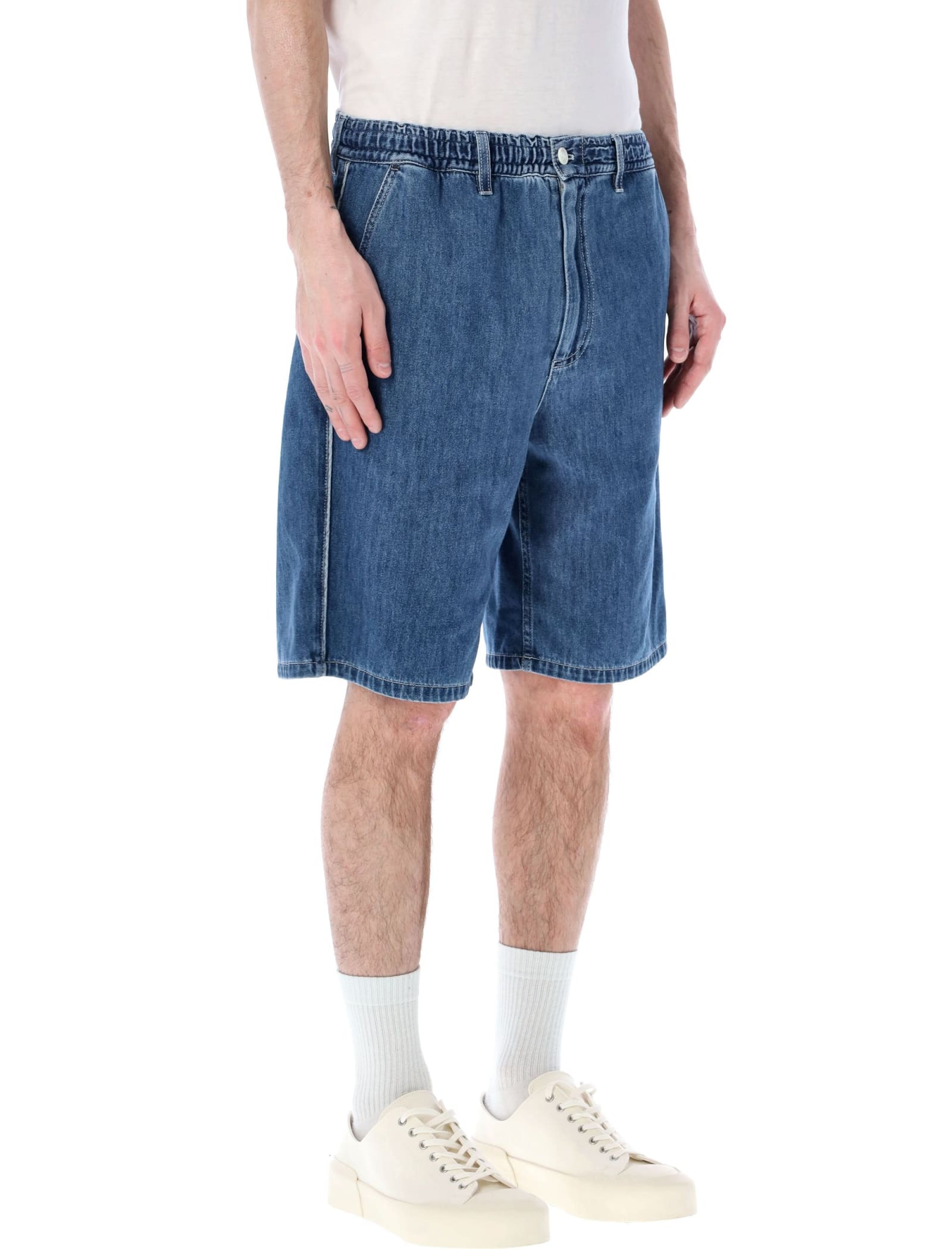 Marni Denim Shorts In Swb64
