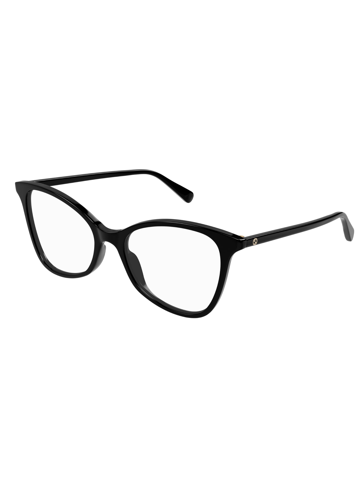 Shop Gucci 1fa84li0a Glasses In 001 Black Black Transpare