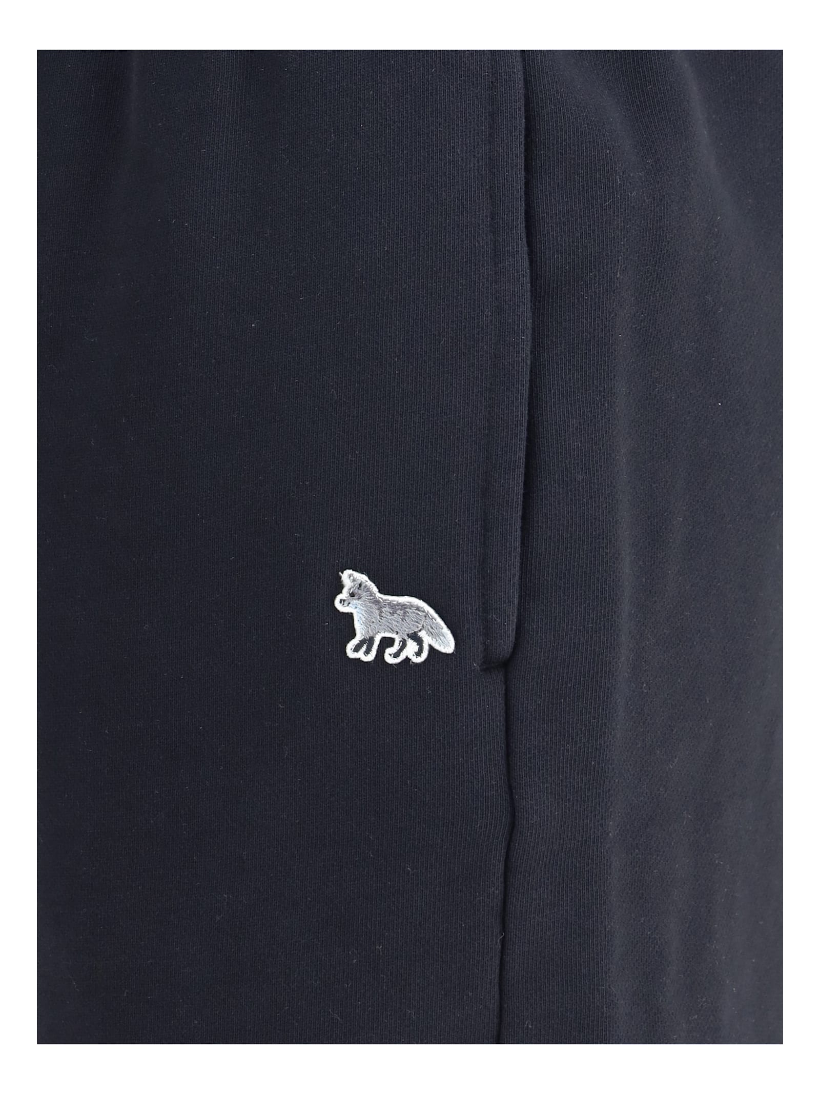 Maison Kitsuné Black Cotton Sportswear