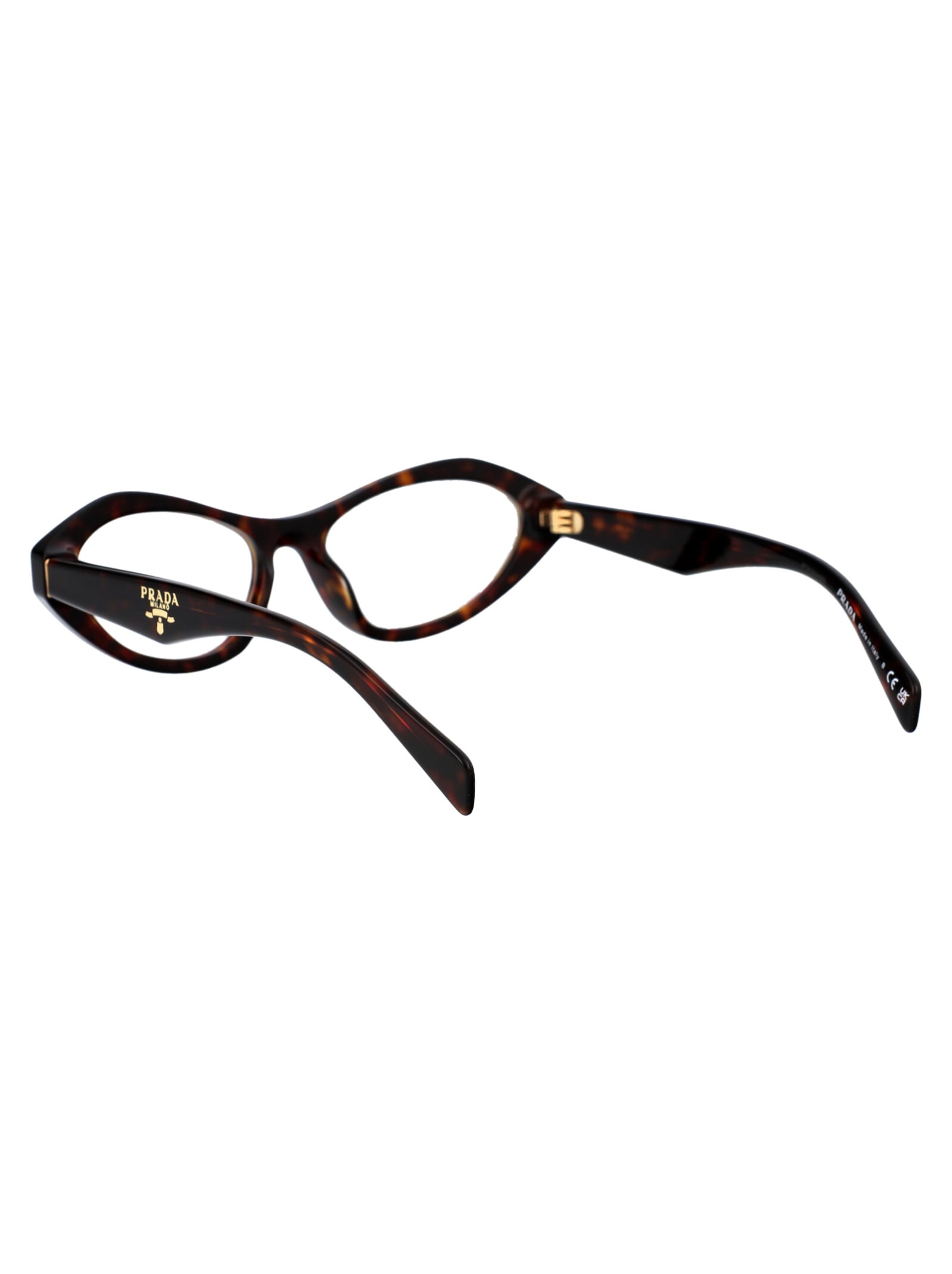 Shop Prada 0pr A21v Glasses In 17n1o1 Root Tortoise