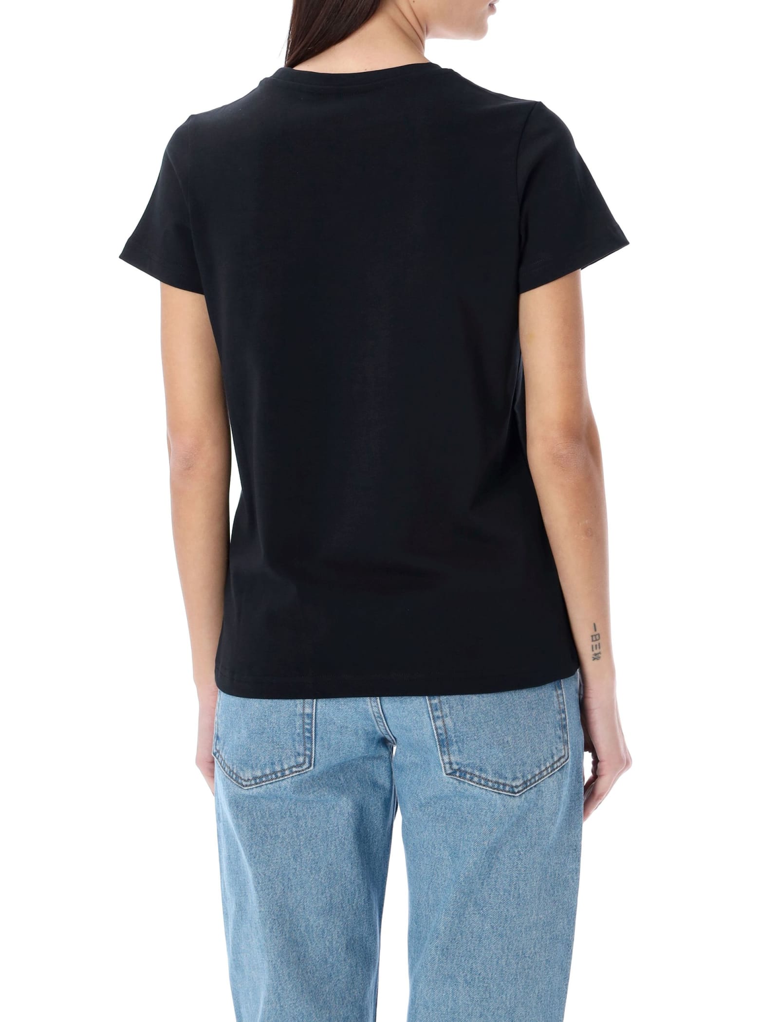 Shop Apc Denise T-shirt In Black