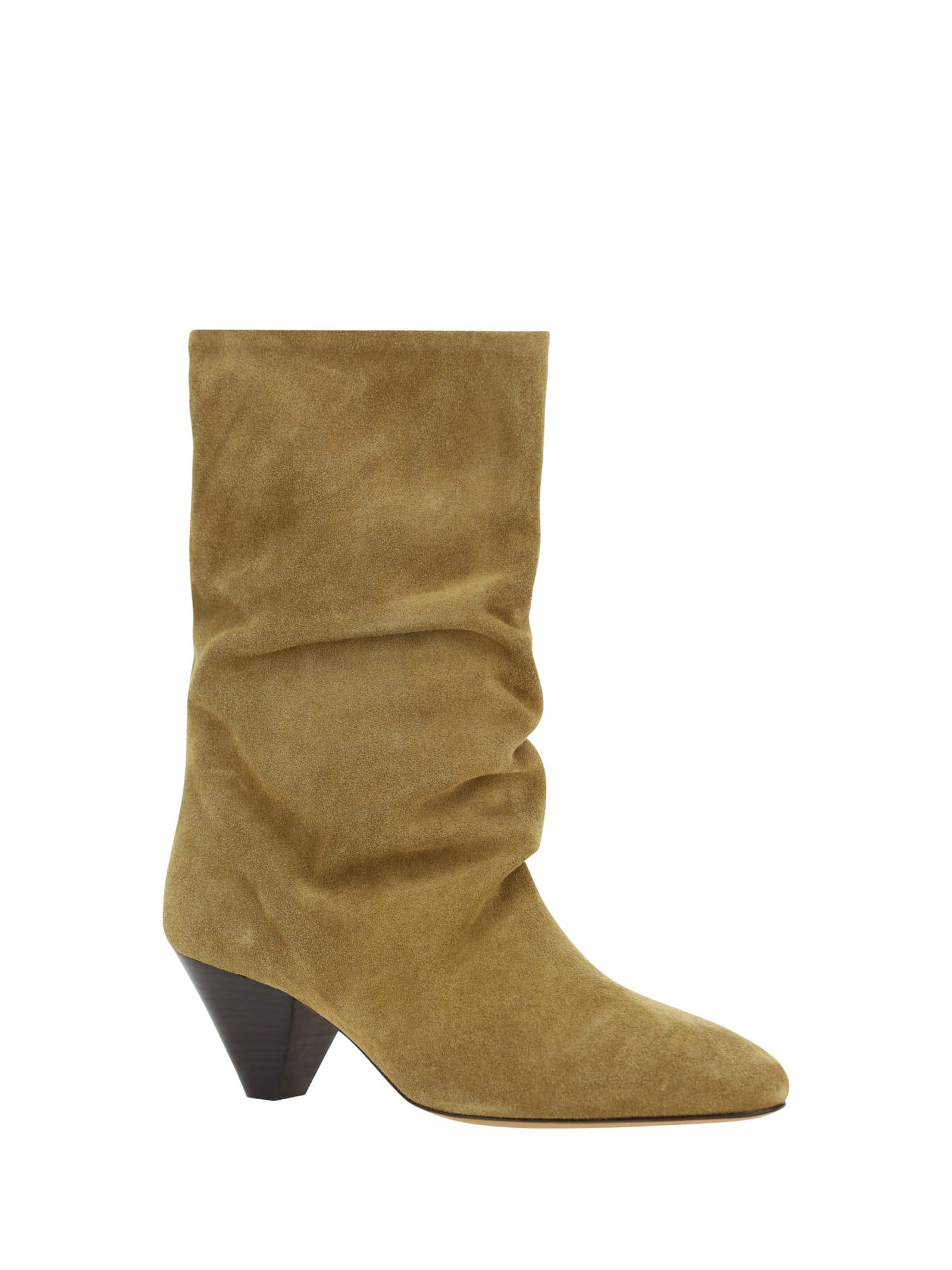 Shop Isabel Marant Reachi Boots In Taupe