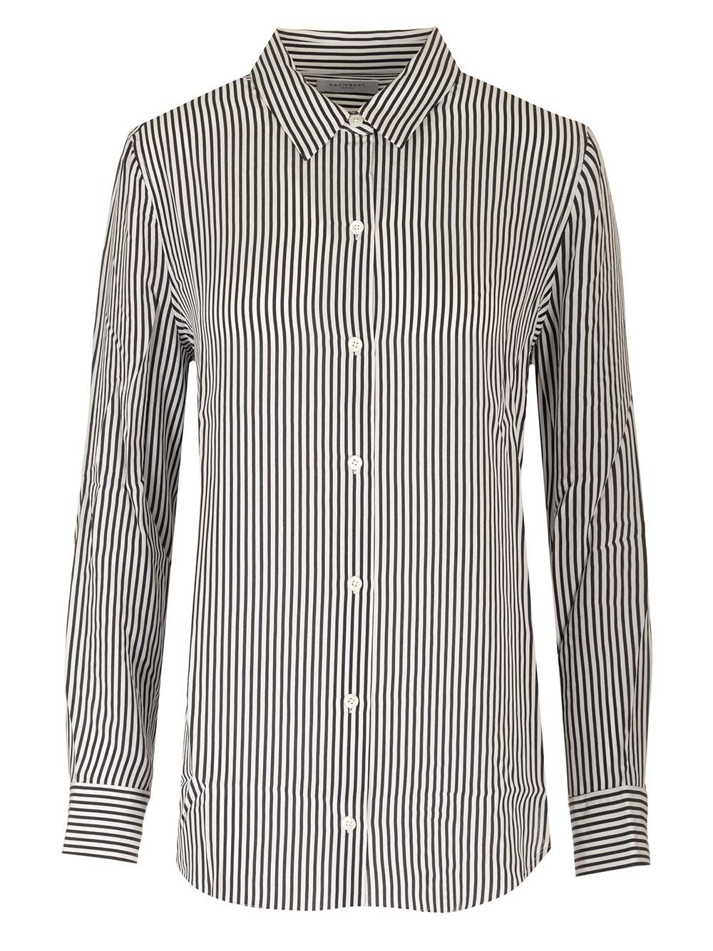 Shop Equipment Striped Shirt In White