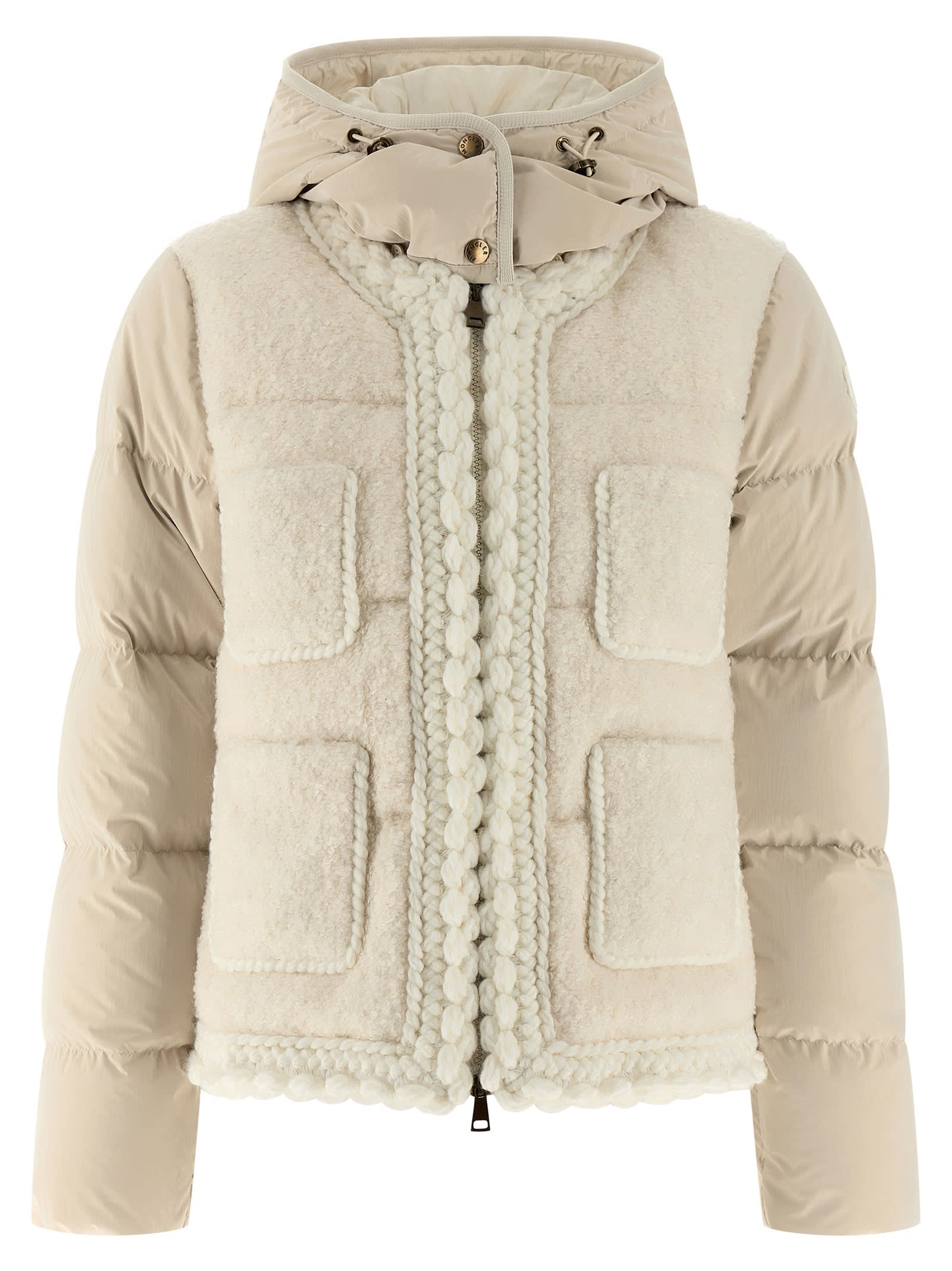 Moncler Ripaille Down Jacket In White
