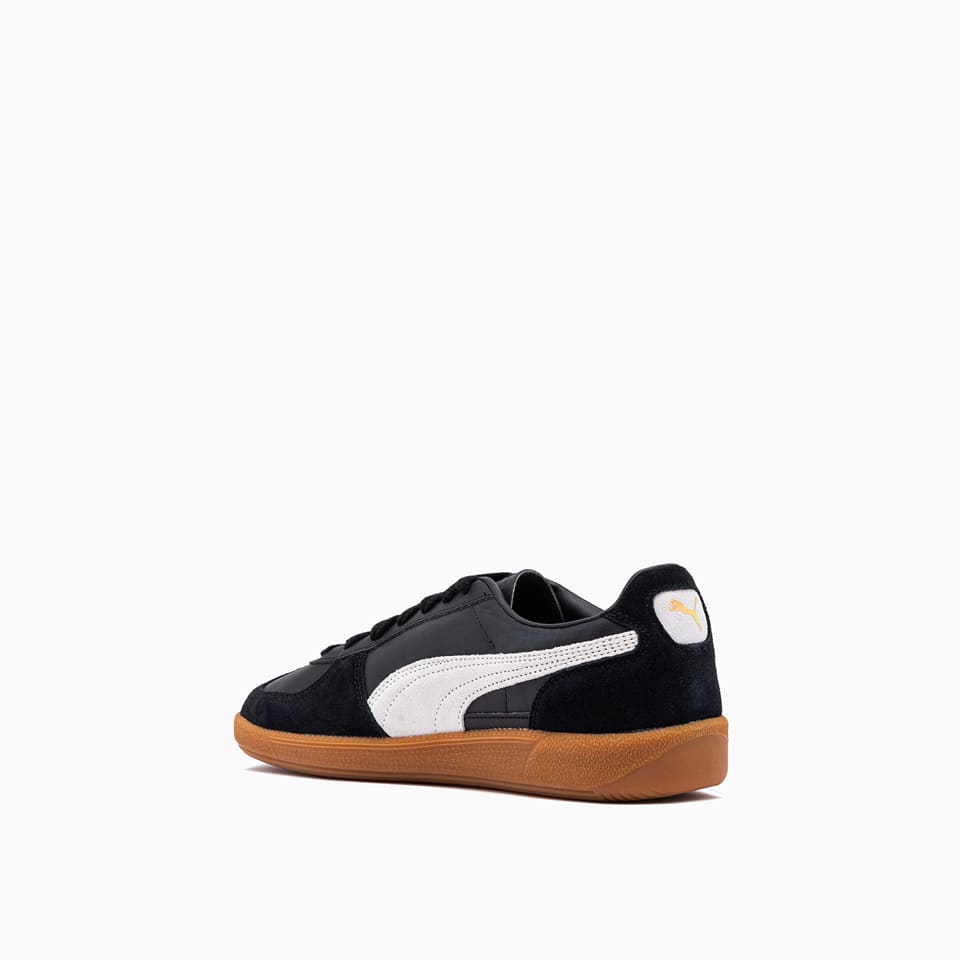 Shop Puma Palermo Sneakers In Black