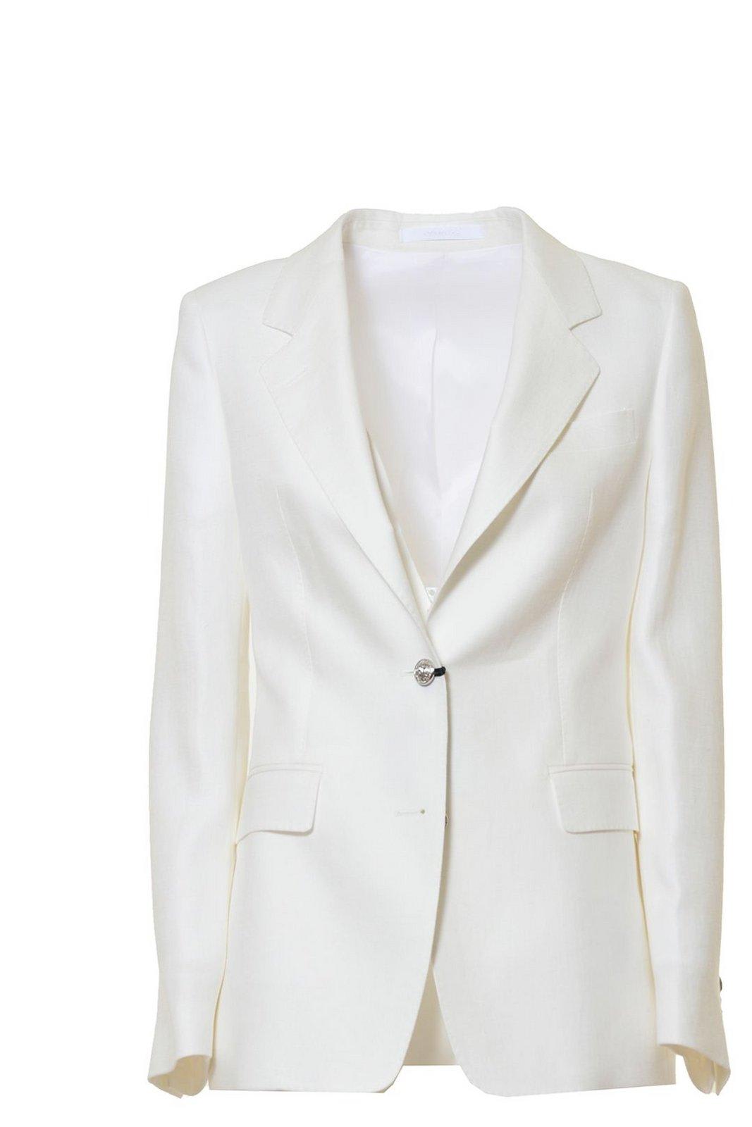 Shop Tagliatore Single-breasted Tailored Blazer