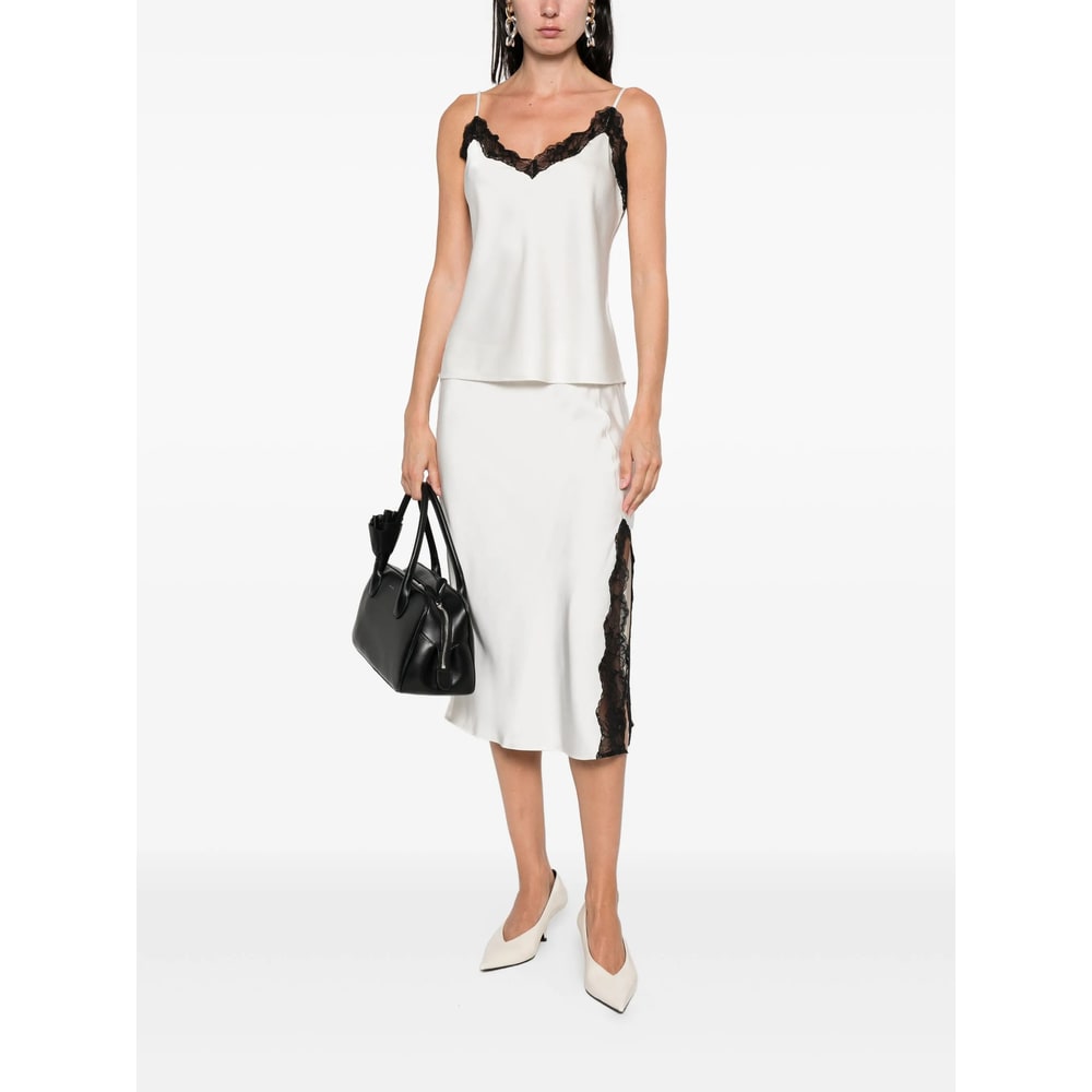 Calvin Klein Midi Skirt In Black