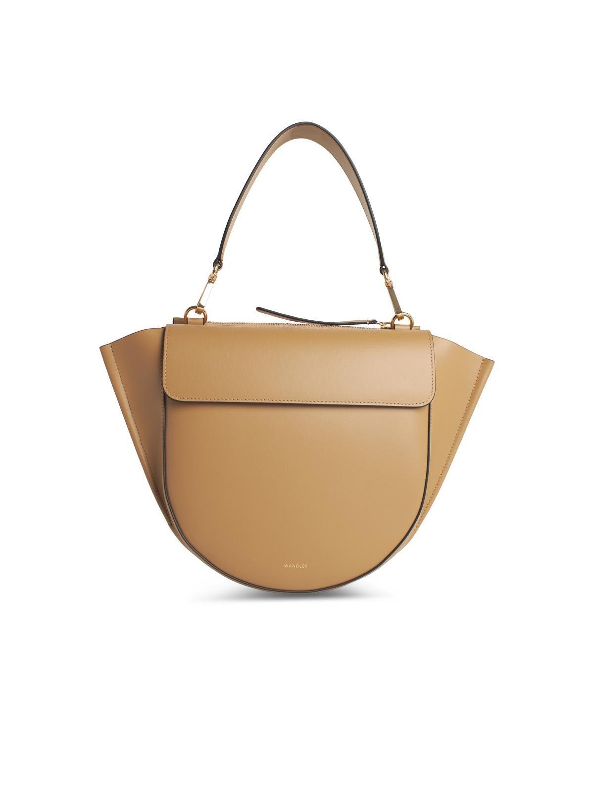 Hortensia Logo Printed Medium Tote Bag
