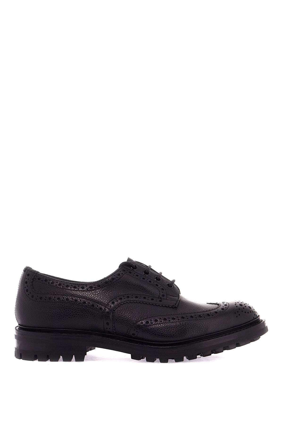 Shop Tricker's Ilkley Derby Bro In Black (black)