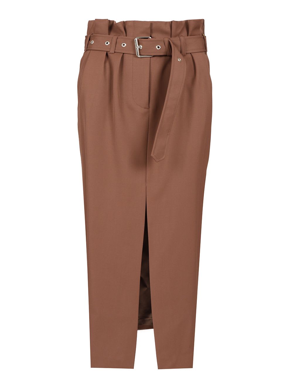 Shop Dries Van Noten Long Skirt In Brown