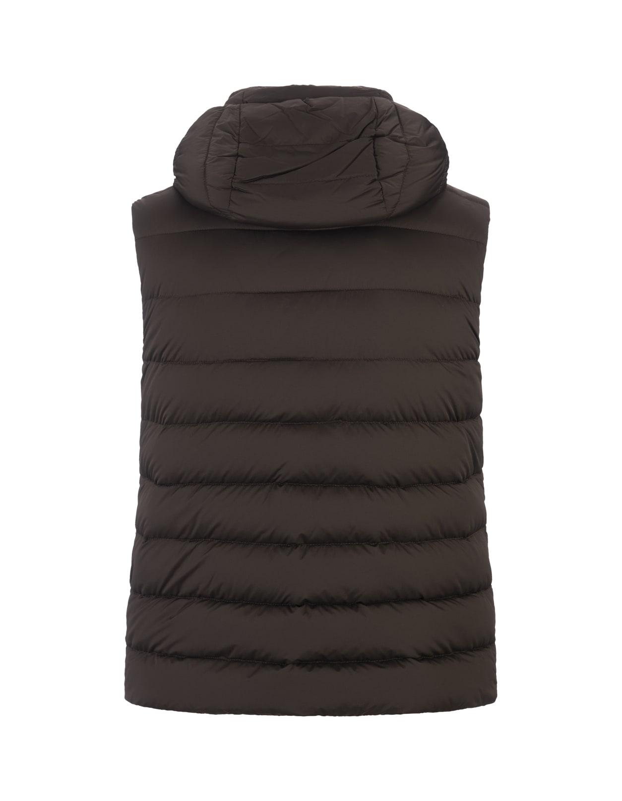 Shop Moorer Febo-s3c Padded Vest In Military Green