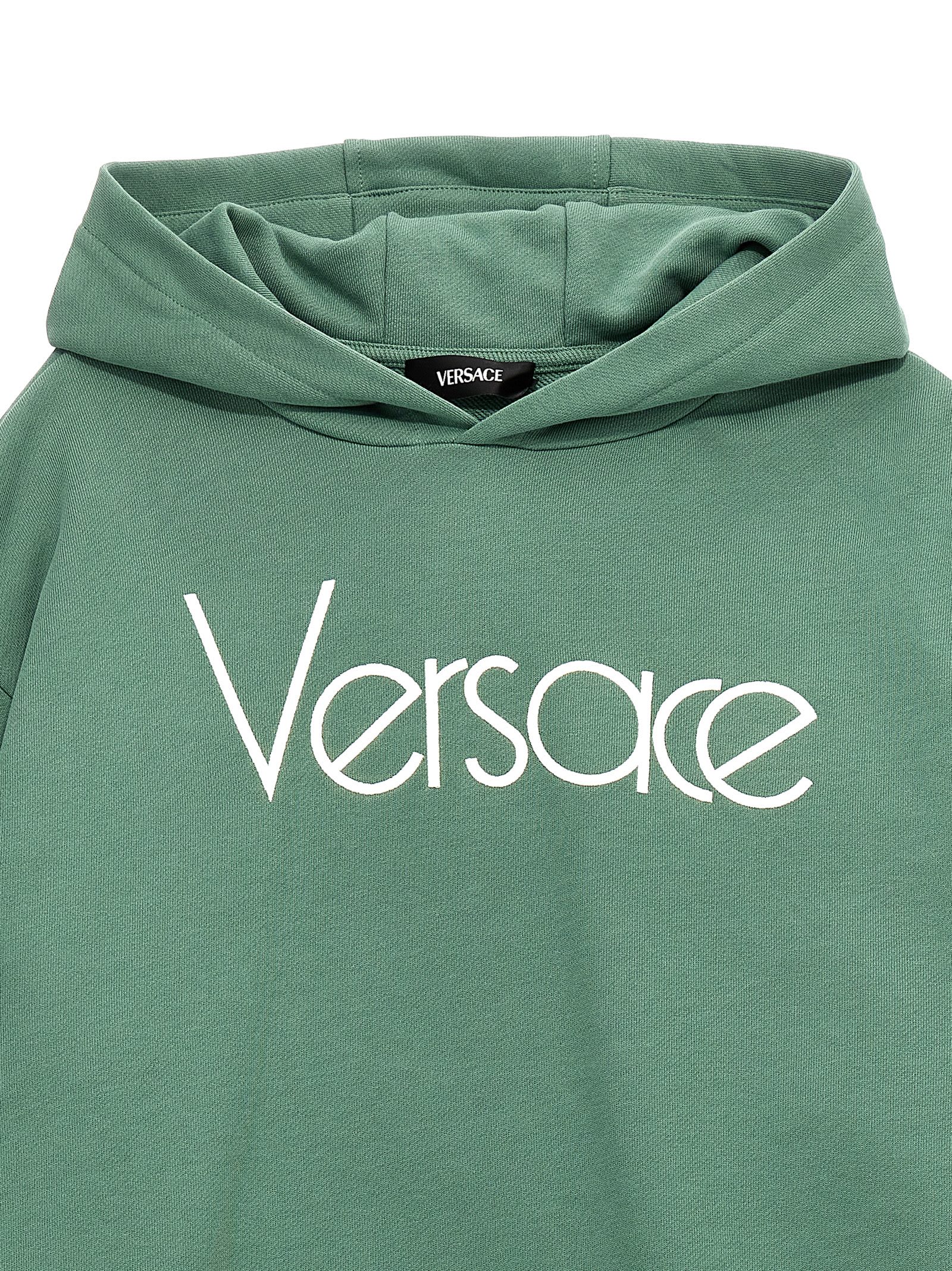 Versace 1978 Re-edition Hoodie In Green