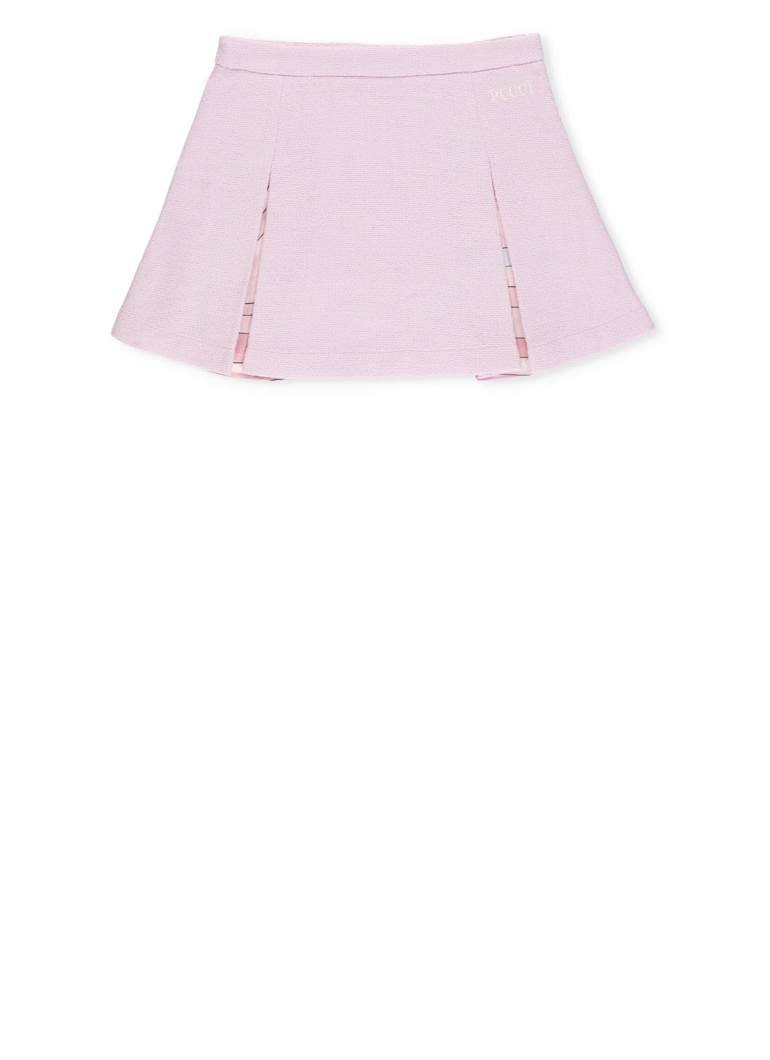 Emilio Pucci Cotton Skirt With Logo