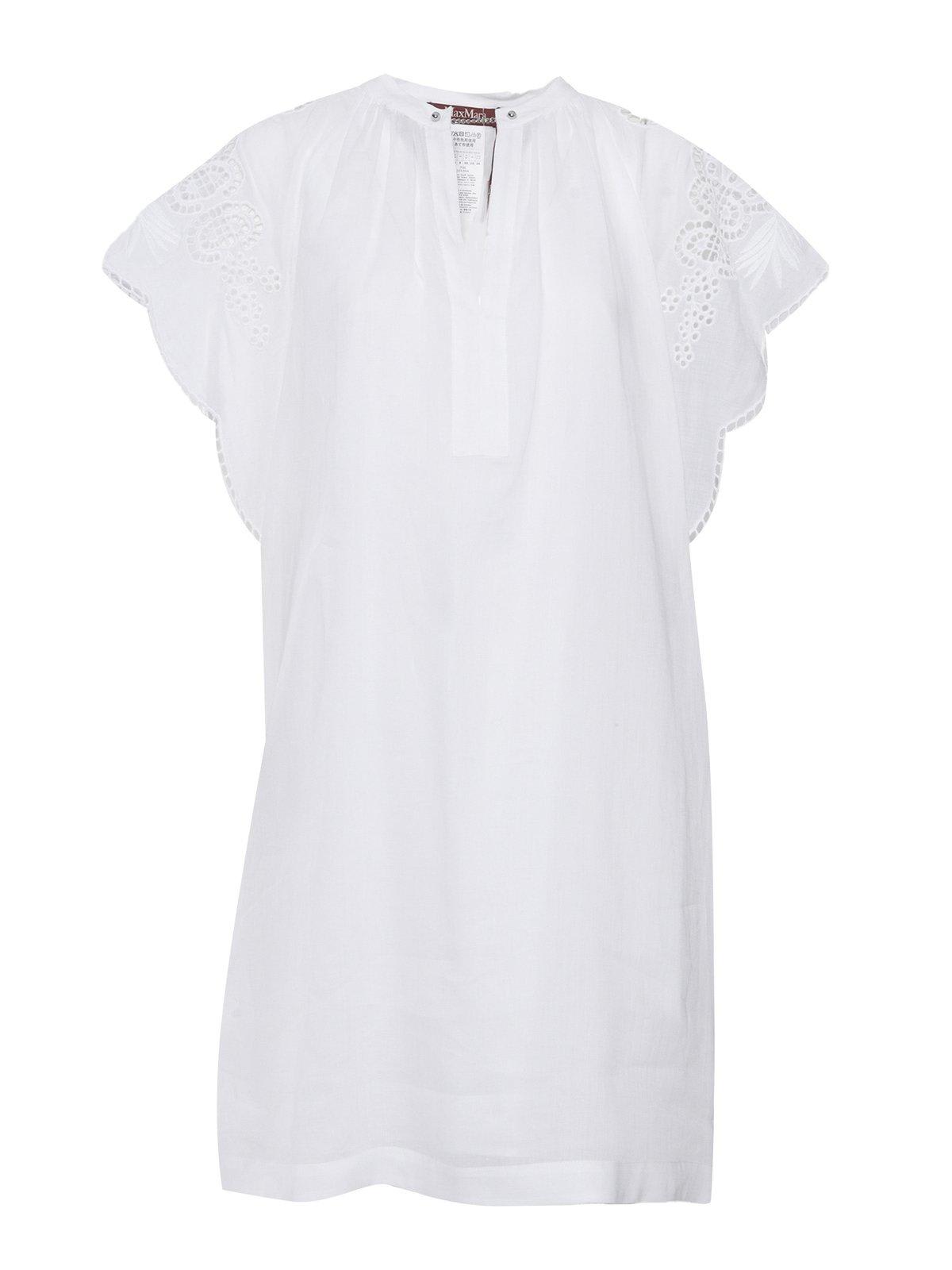 Max Mara Astor V-neck Mini Dress  Studio