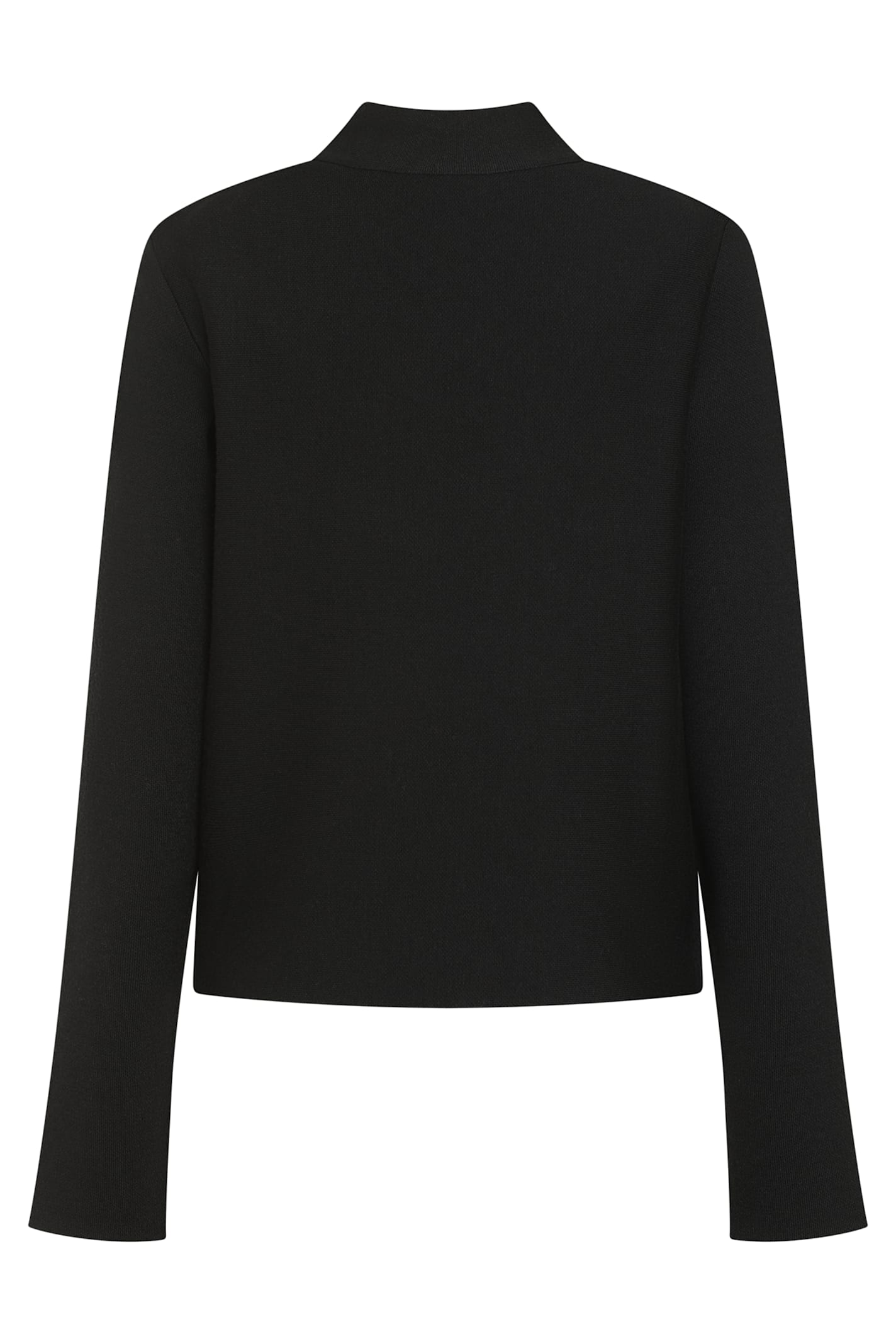Khaite Calliope Mock Neck Wool-blend Top