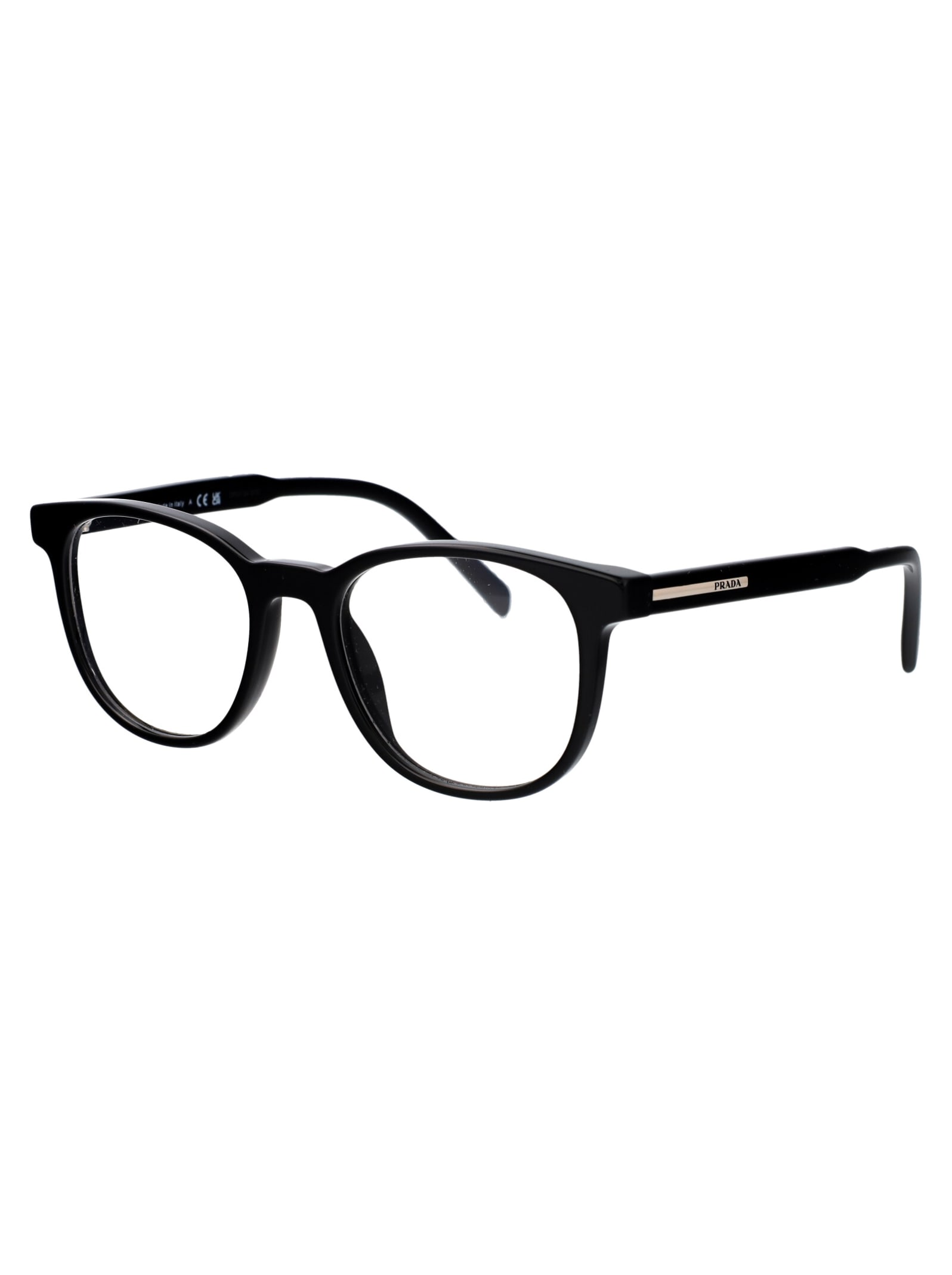 Shop Prada 0pr A15v Glasses In 16k1o1 Black