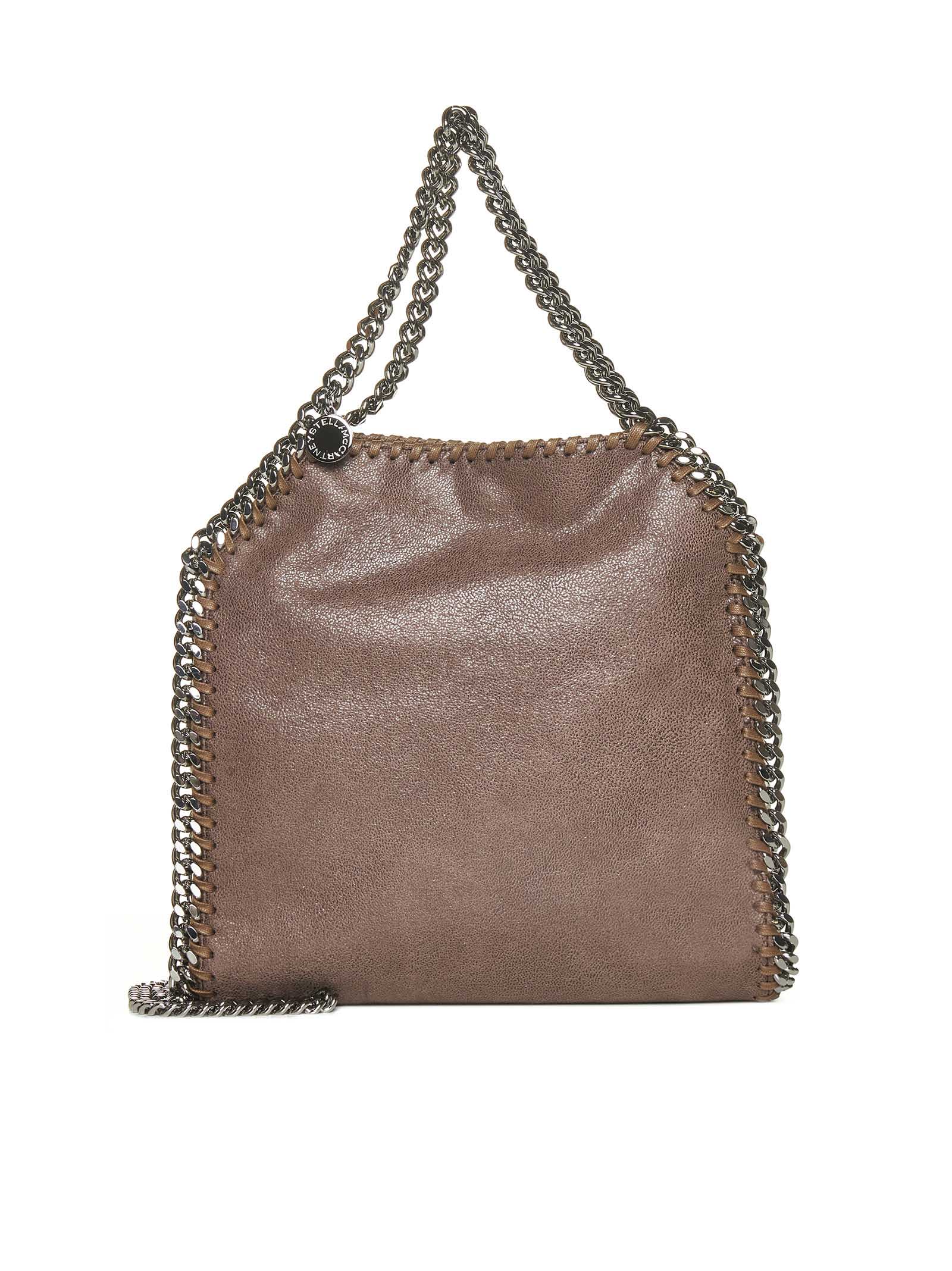 Stella Mccartney Shoulder Bag In Dark Taupe