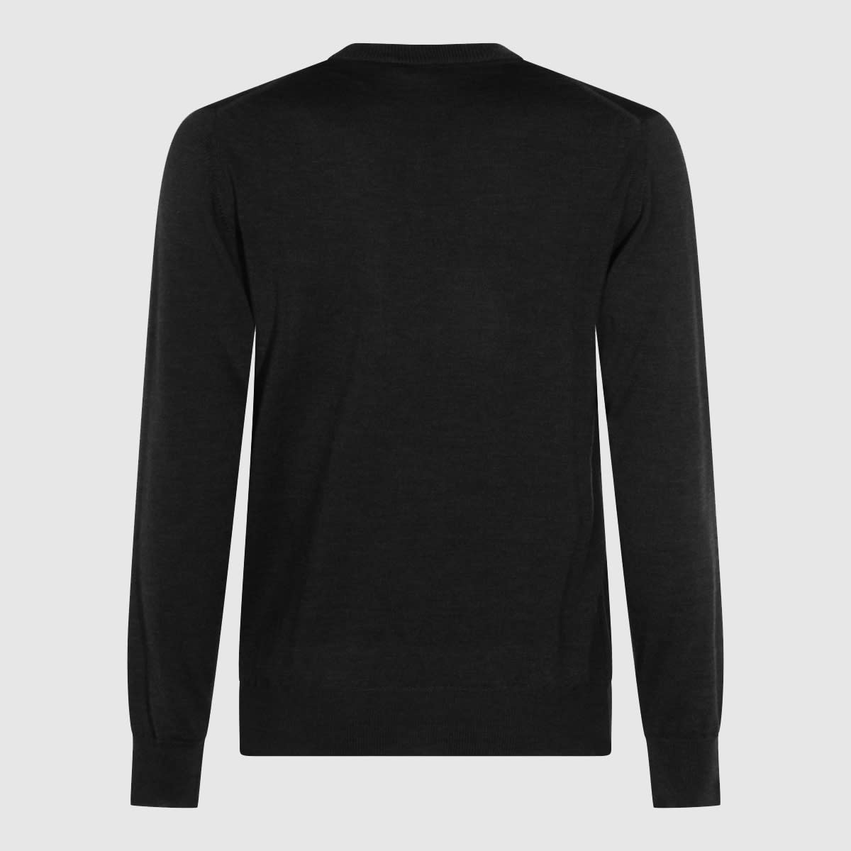 Altea Virgin Wool Sweater In Black