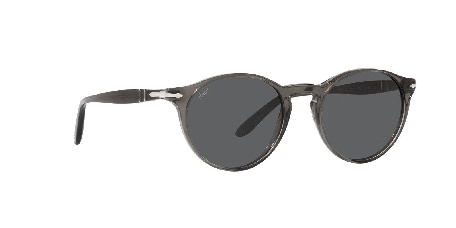 Shop Persol Tortoise Shell Round Frame Sunglasses In 1103b1