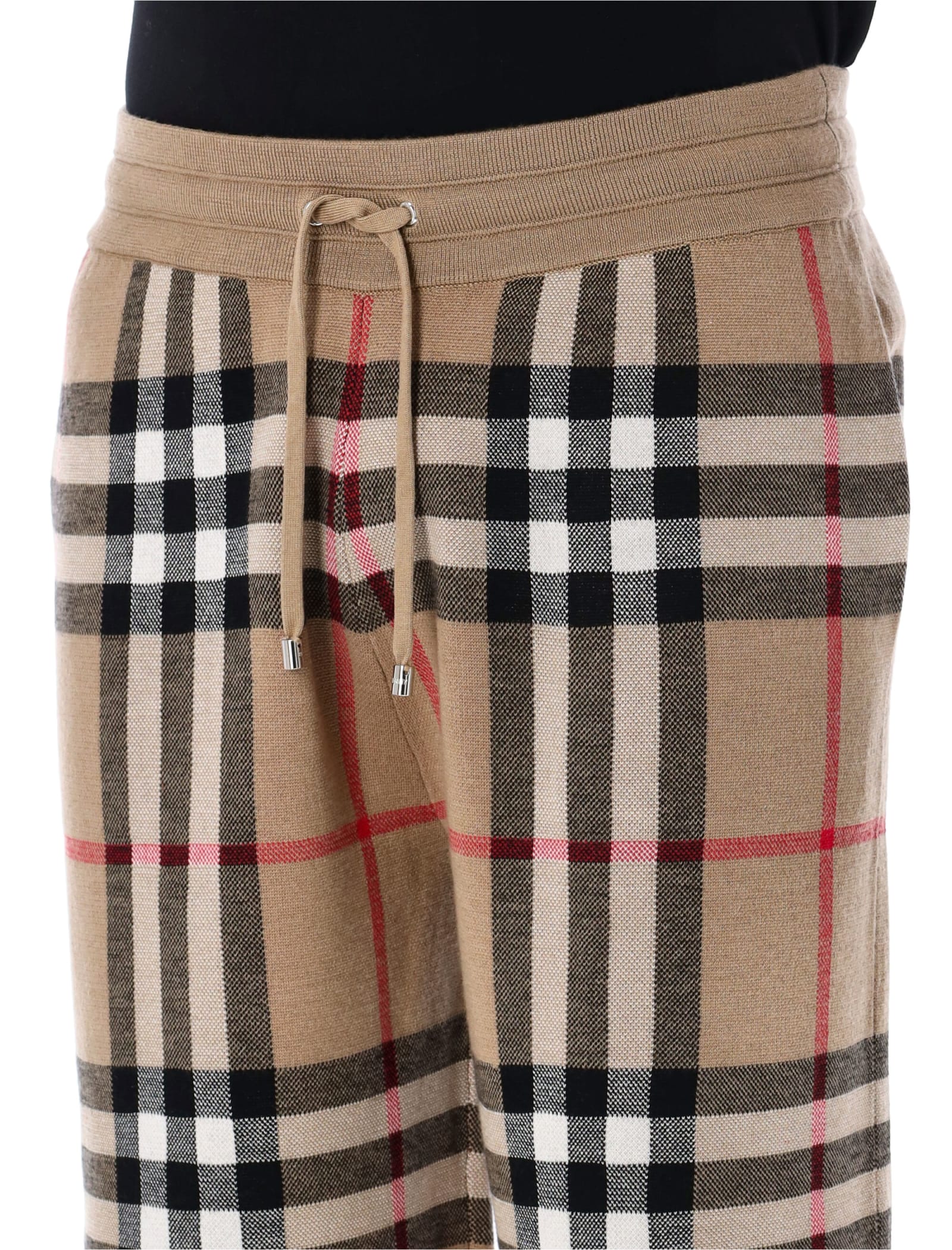 Shop Burberry Check Shorts In Archive Beige