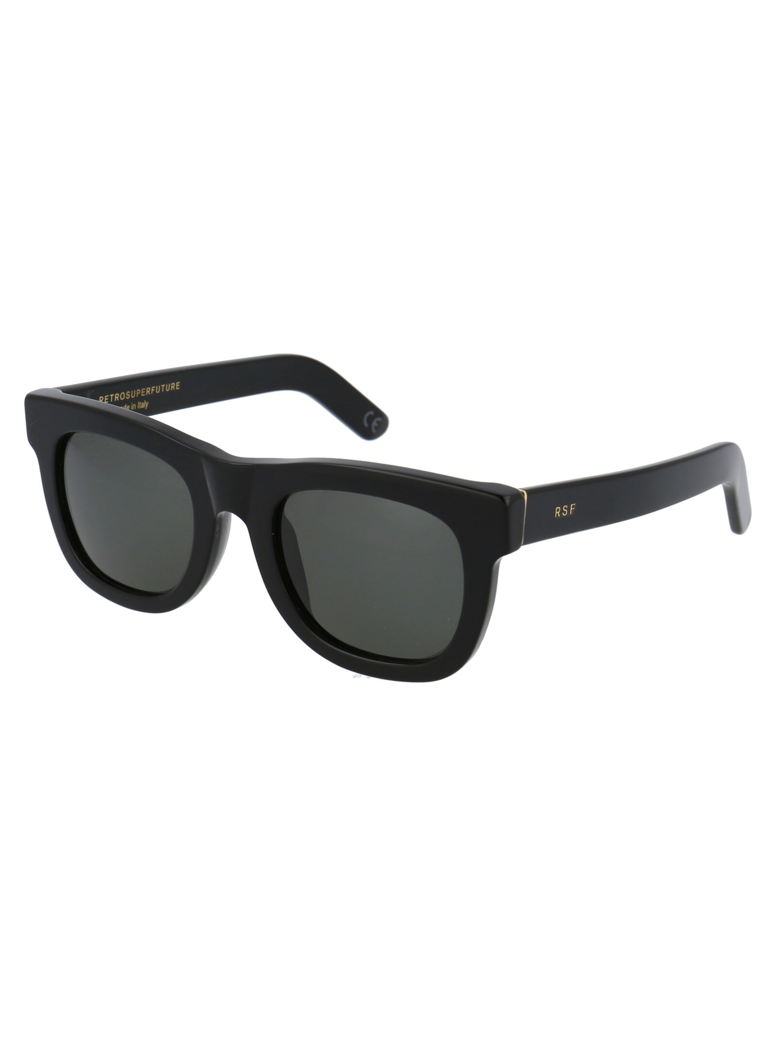 Shop Retrosuperfuture Ciccio Sunglasses In Black
