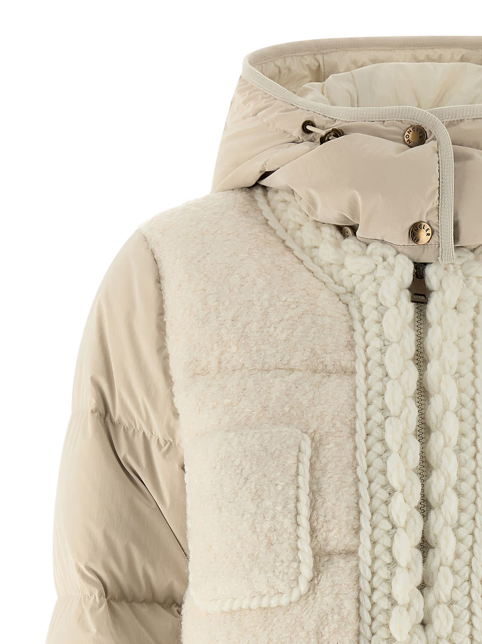 Moncler Ripaille Down Jacket In White