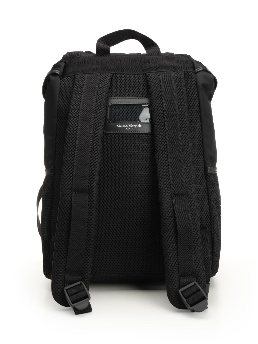 Maison Margiela High-tech Medium Backpack In Black