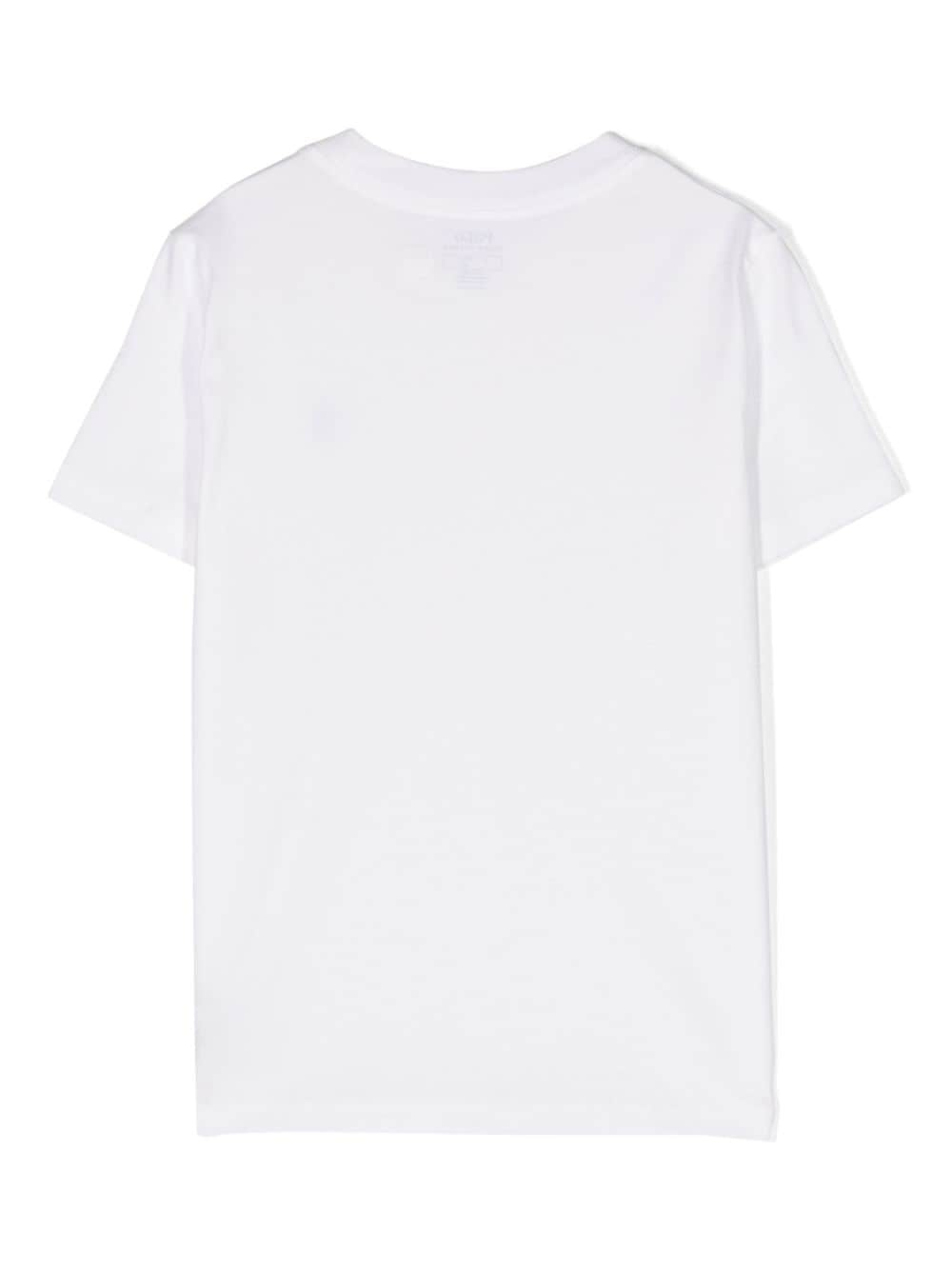 POLO RALPH LAUREN WHITE BABY T-SHIRT 