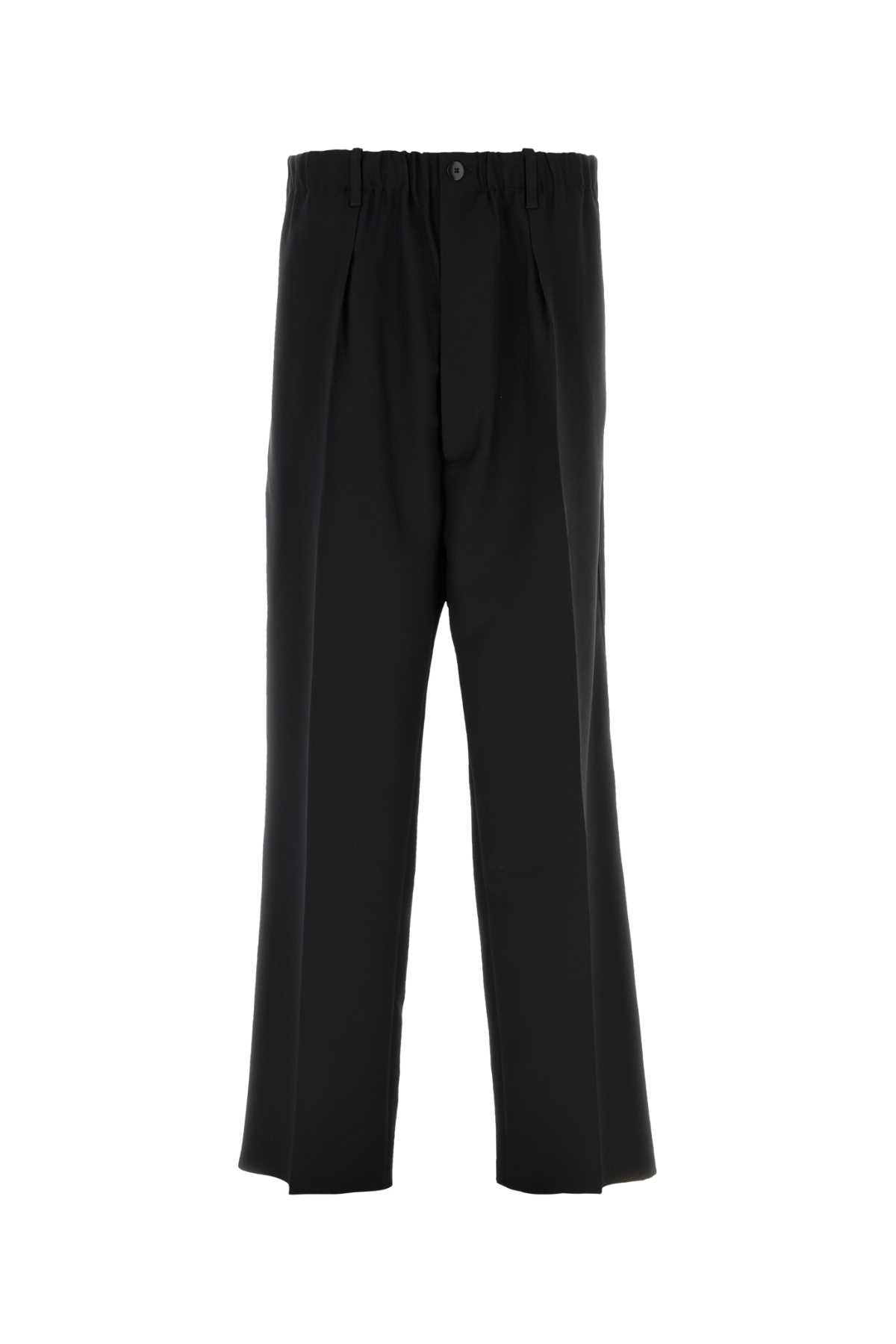 Black Polyester Pant