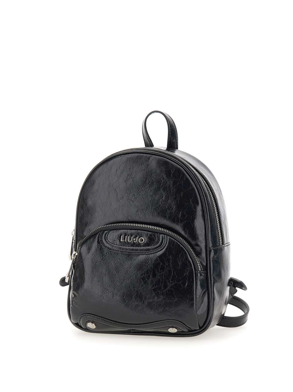 Shop Liu •jo Sisik Backpack In Black