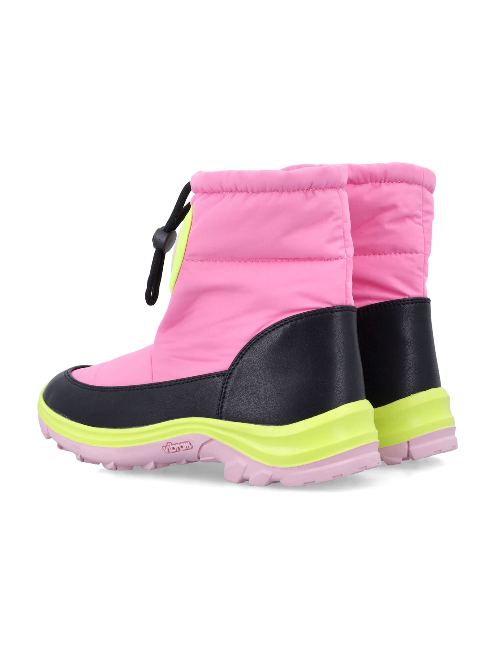 Stella Mccartney Kids Pink Snow Boots In Animal Print