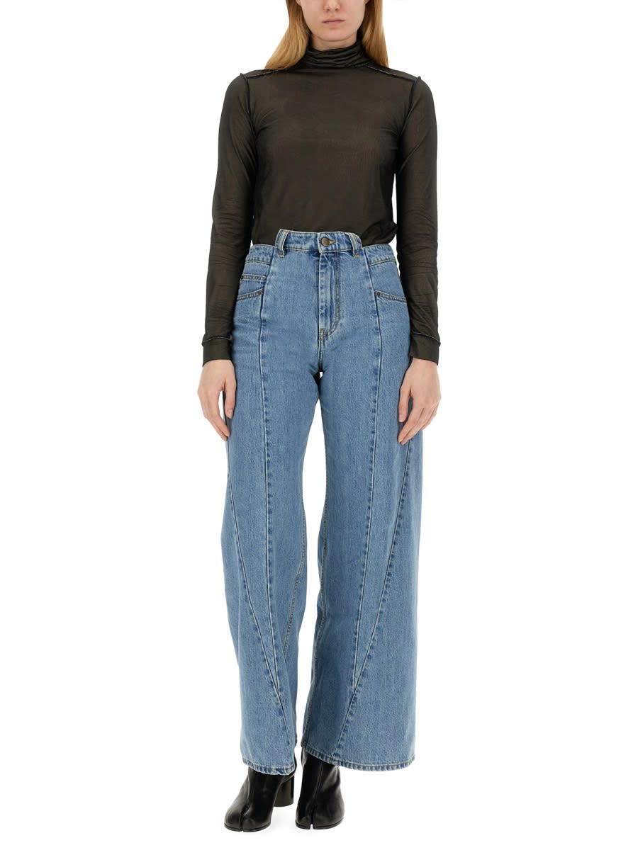 Shop Maison Margiela Jeans In Denim