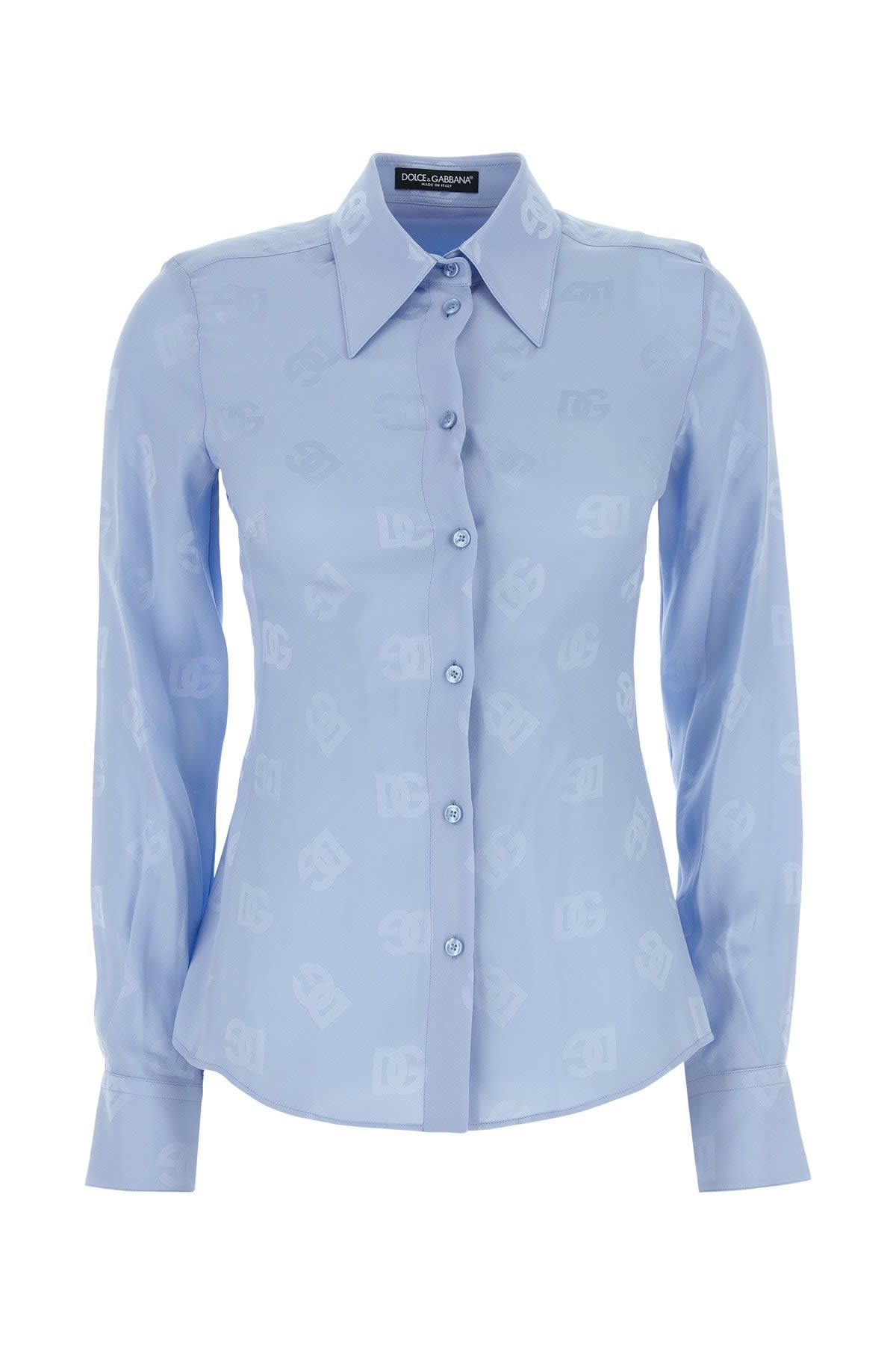 Shop Dolce & Gabbana Shirts In Glicineviolachiari