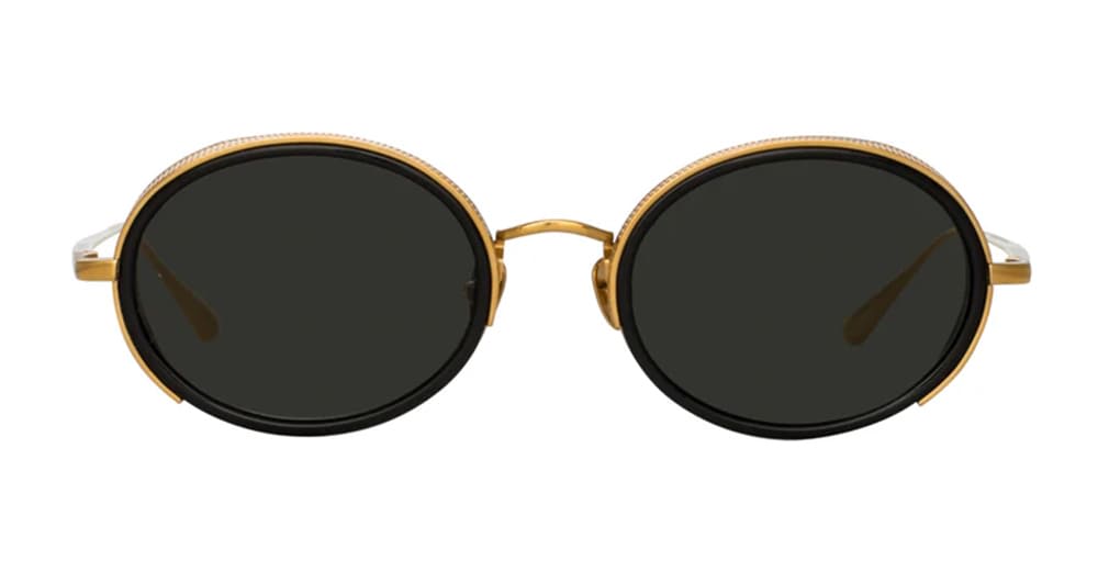 Finn - Black / Yellow Gold Sunglasses