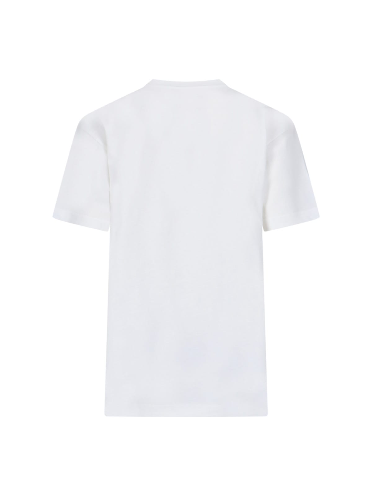 Shop Alaïa Logo T-shirt In White