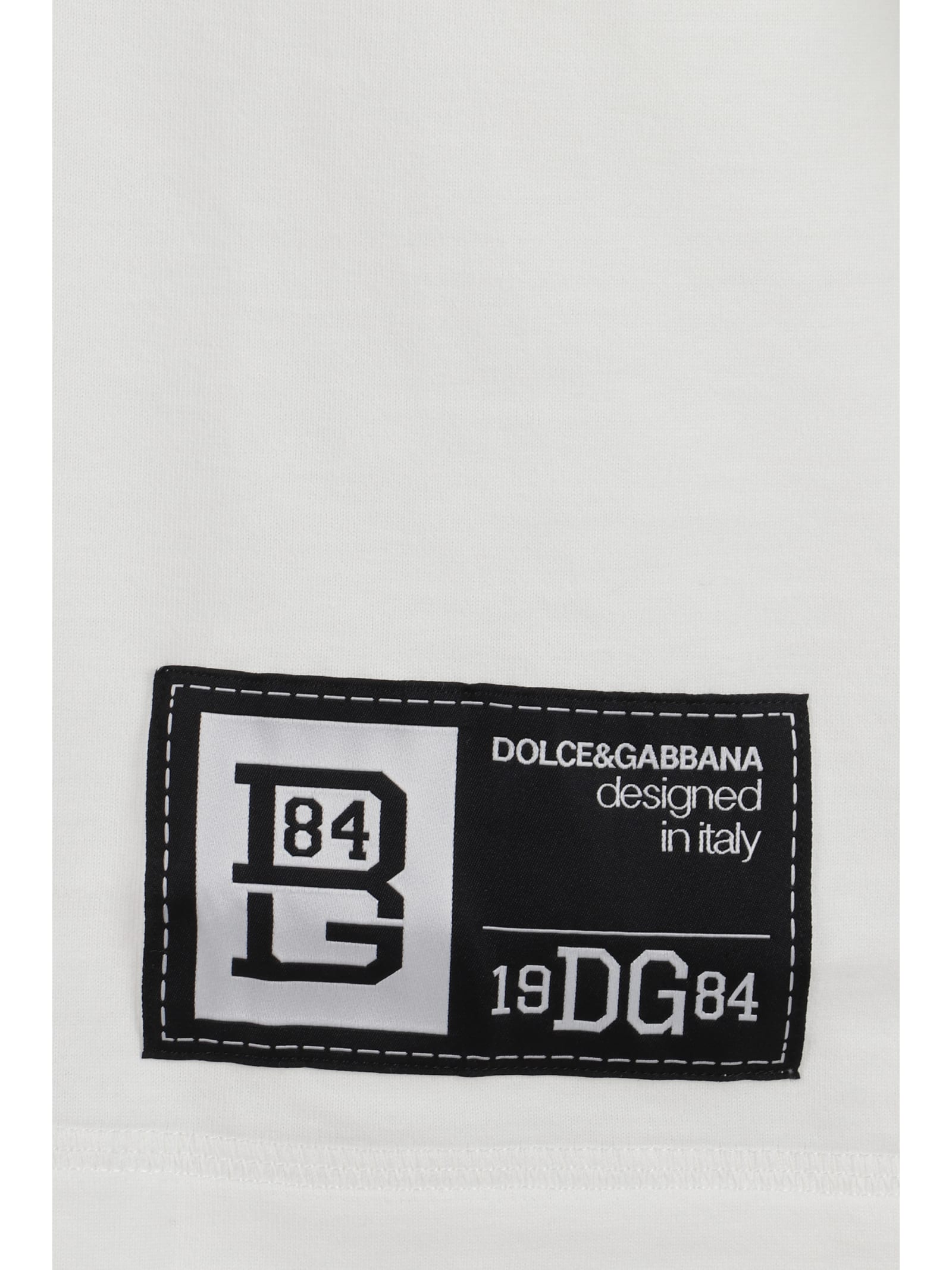 Shop Dolce & Gabbana T-shirt In Bianco