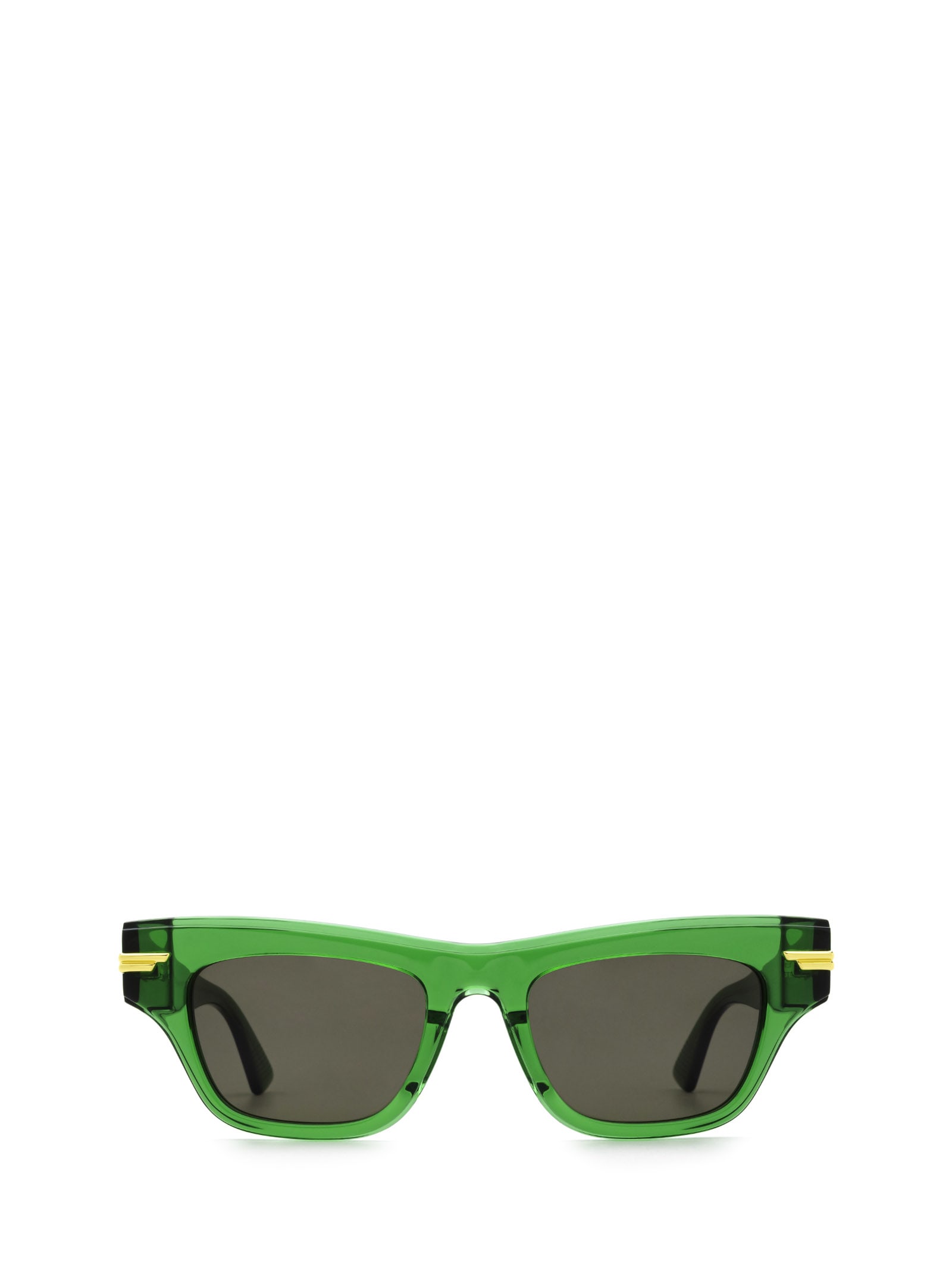 Bottega Veneta Eyewear Bv1122s Green Sunglasses