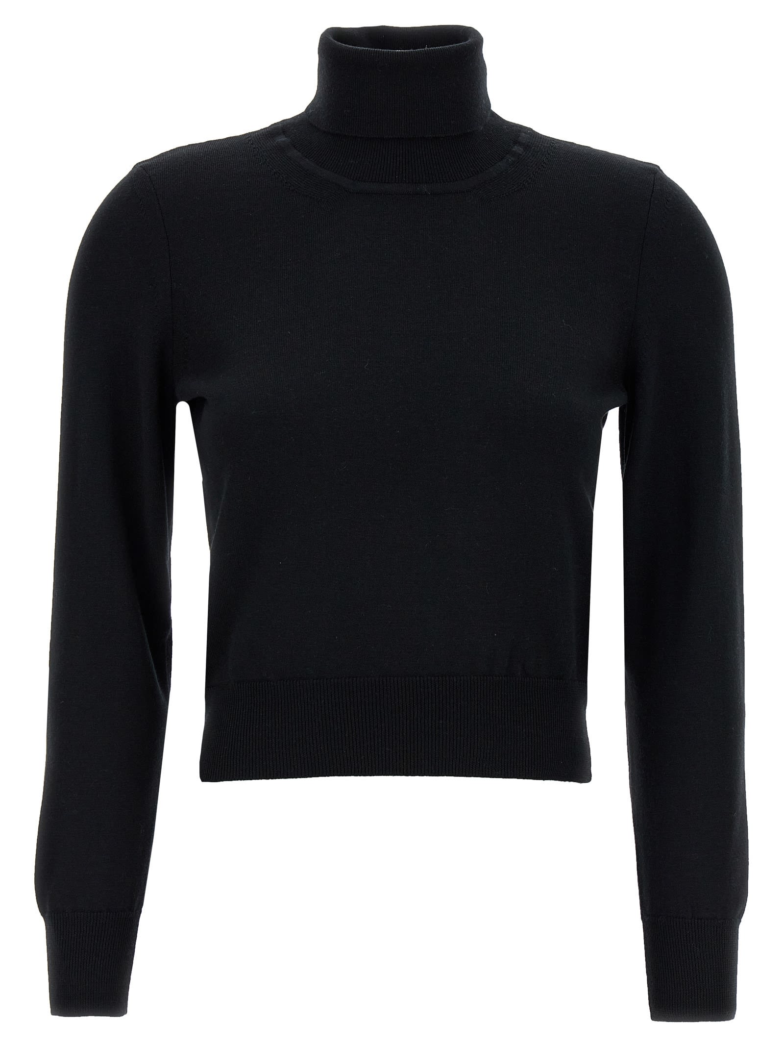 Shop Antonino Valenti Enriette Turtleneck Sweater In Black