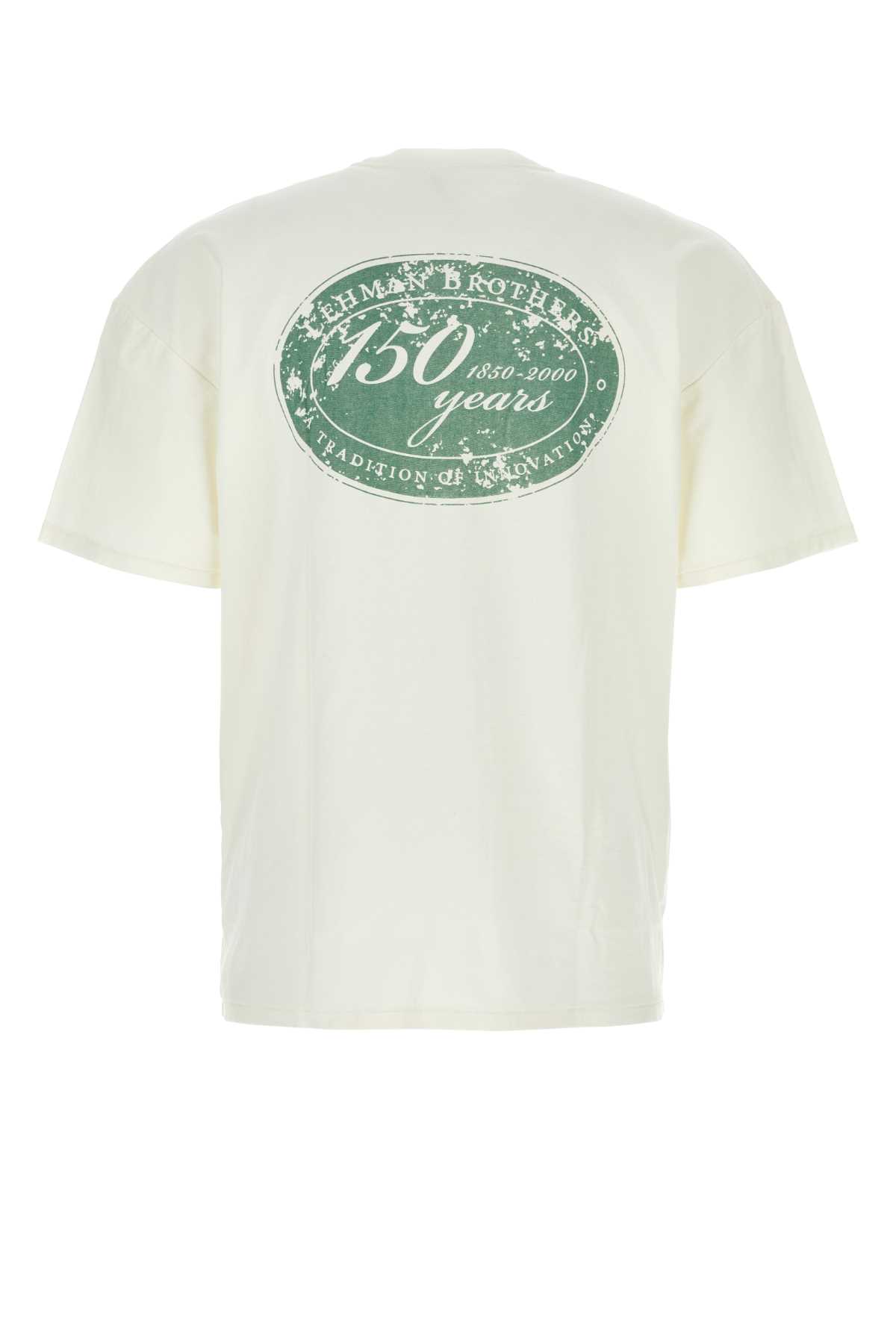 1989 Studio White Cotton T-shirt In Vintagewhite